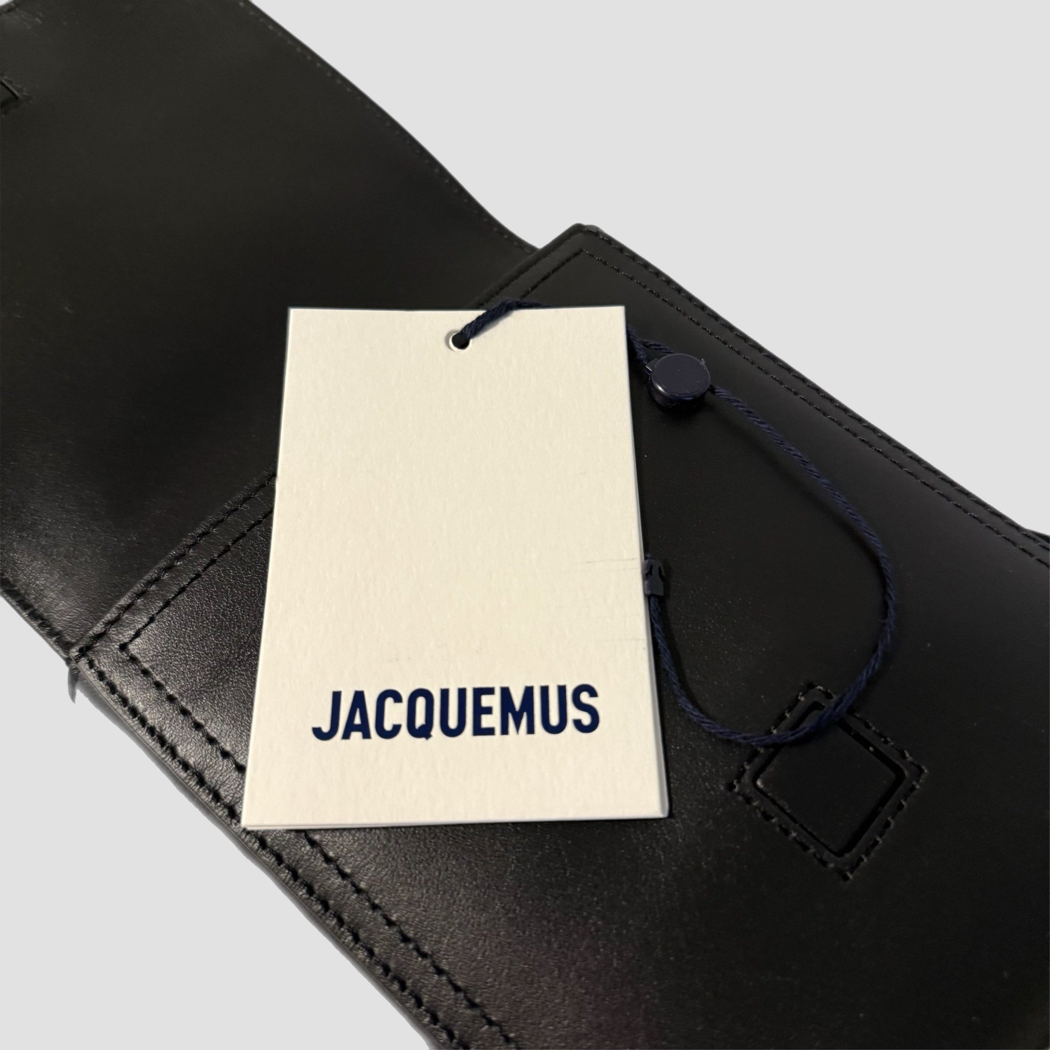 Jacquemus La Banane Cuerda Side Bag Black