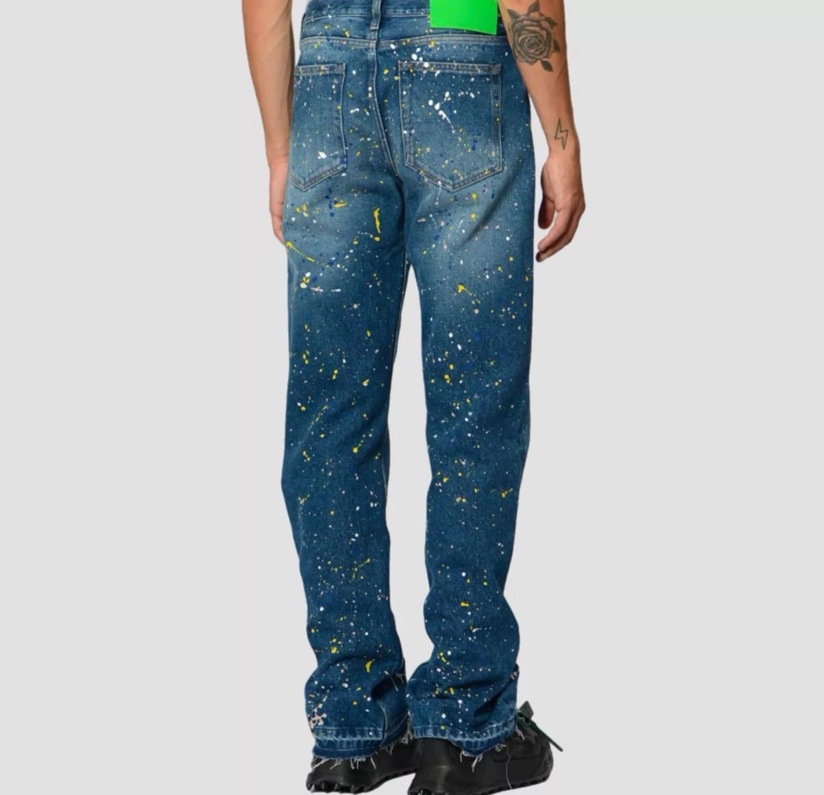 Off-White Paint Splatter Jeans