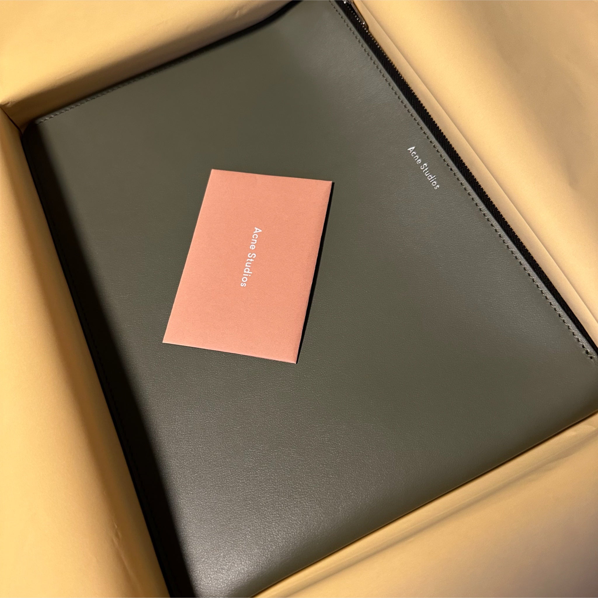 Acne Studios Malachite Pouch