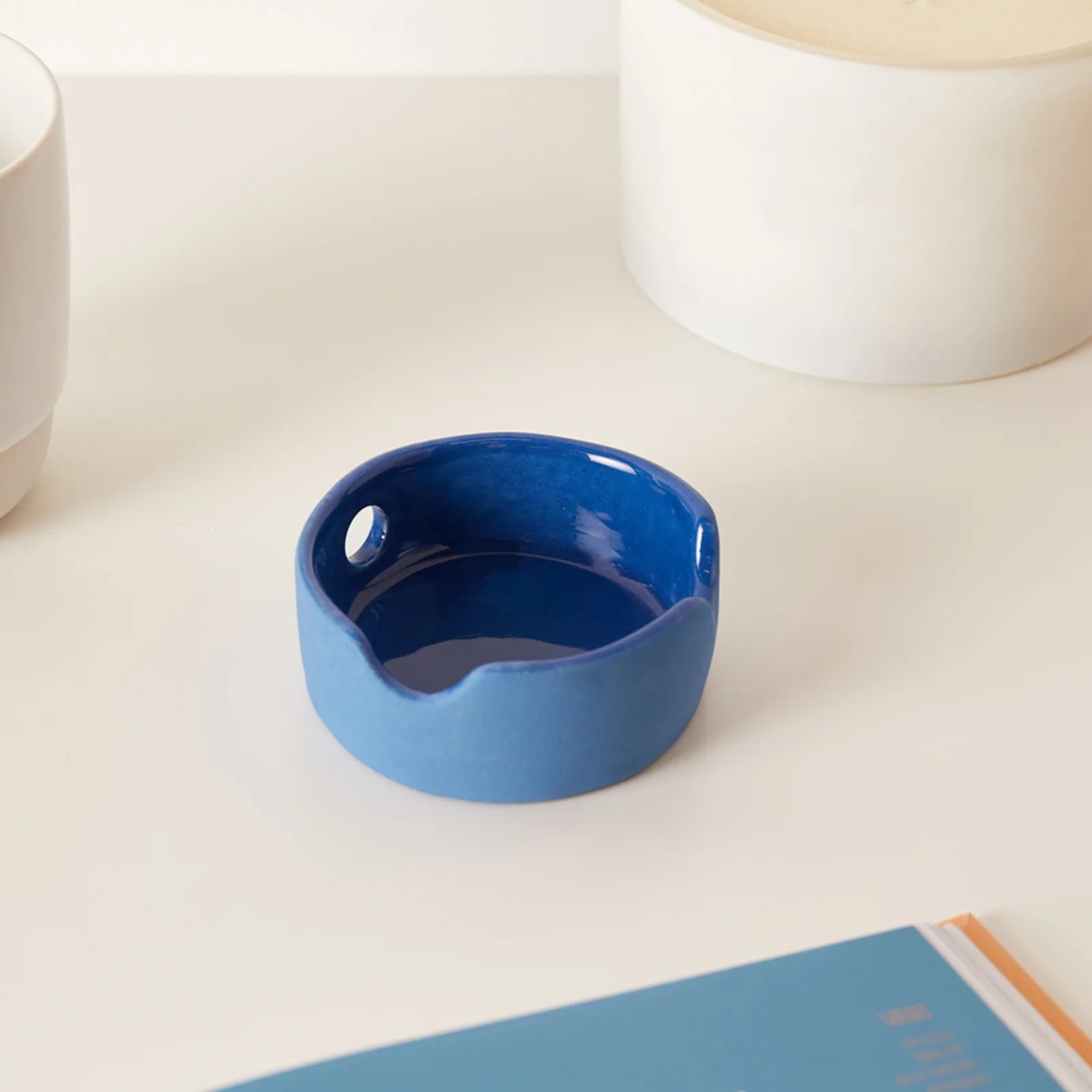 Off-White Matt Ceramics Ashtray