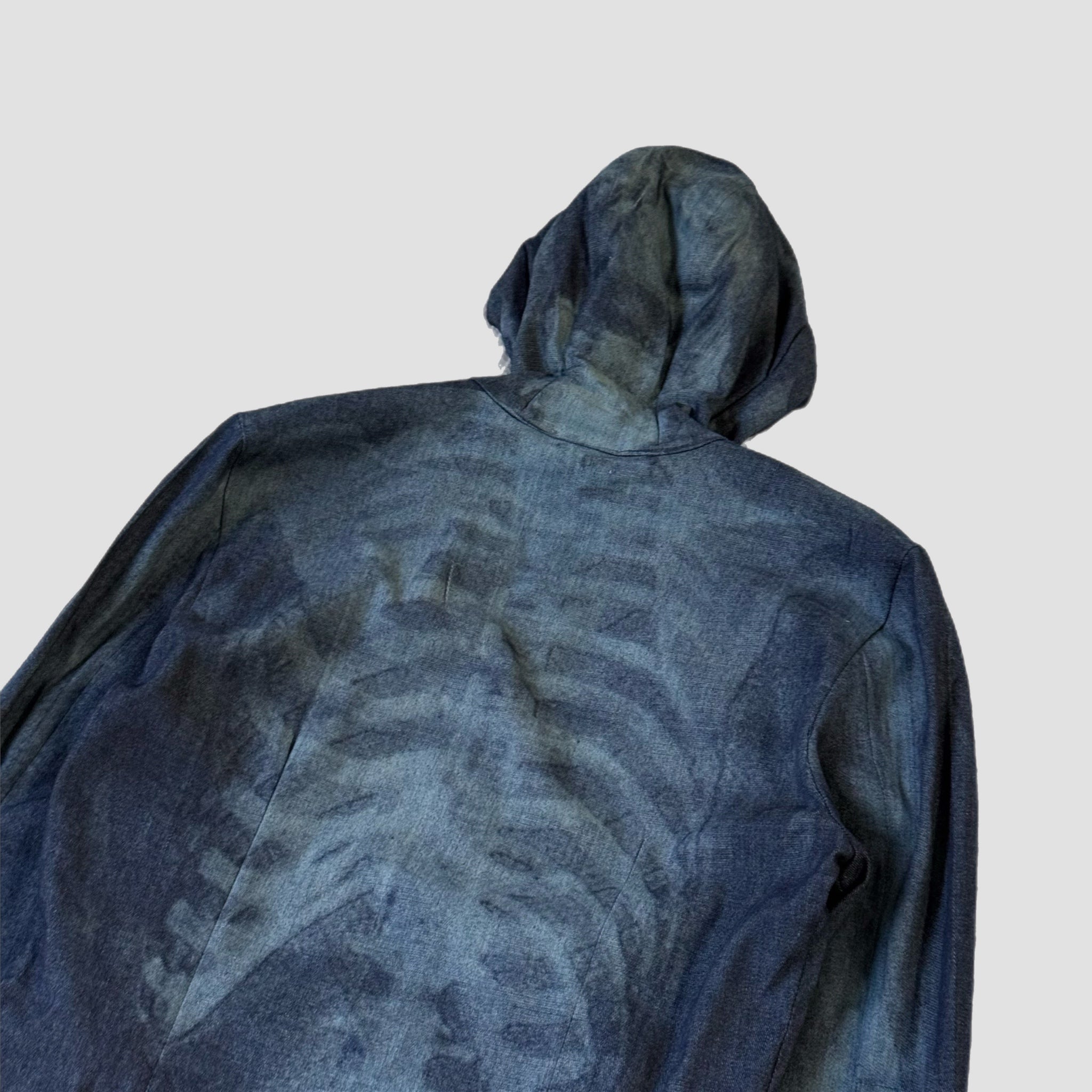Off-White Body Scan X-Ray Denim Hoodie
