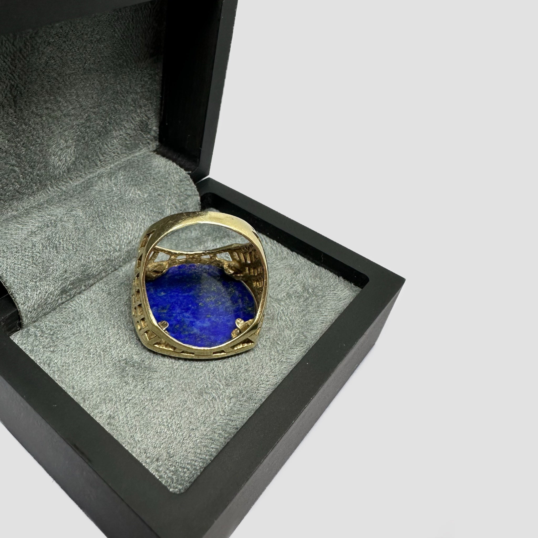 9ct Lapis Lazuli Full Sovereign