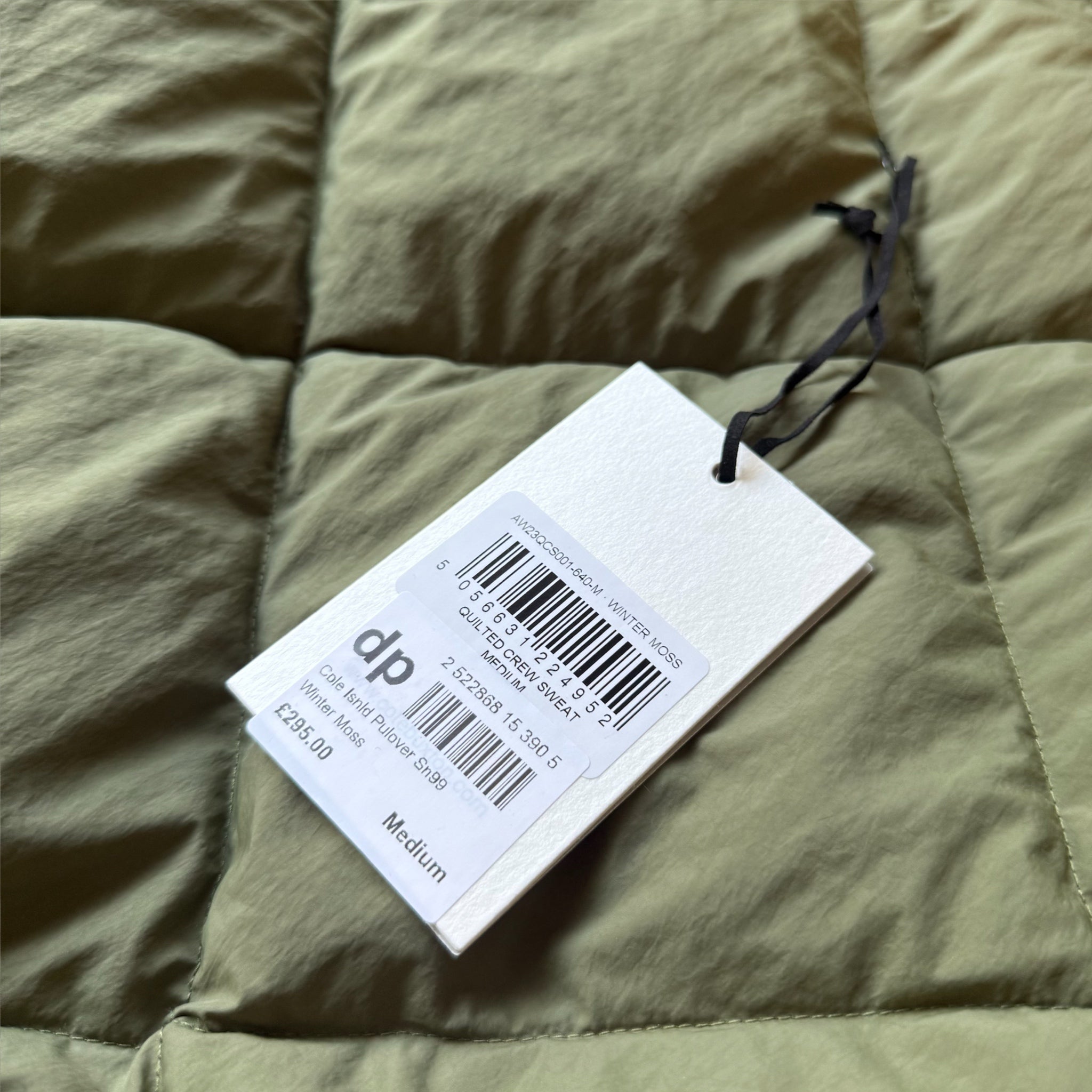 Cole Buxton Quilted Crewneck Sweatshirt
