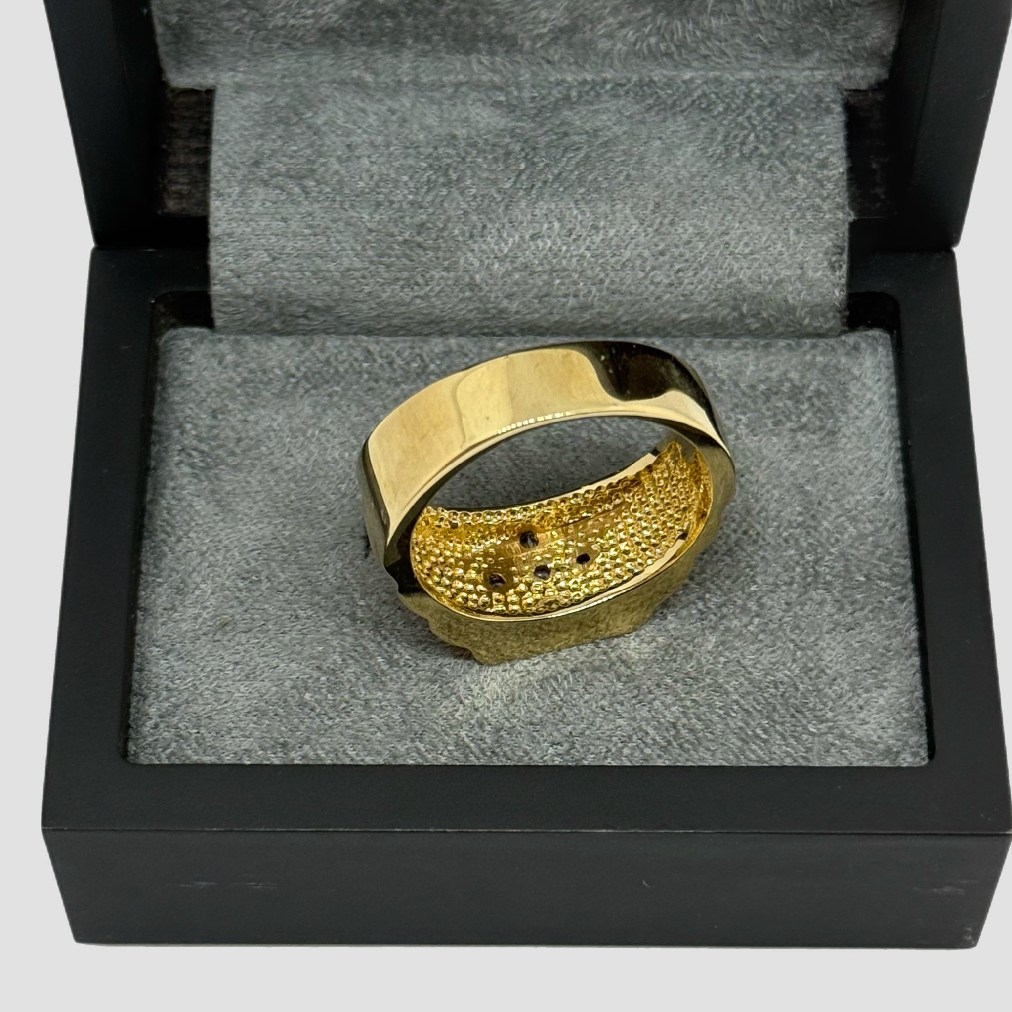 9ct CZ Rolex Style Ring