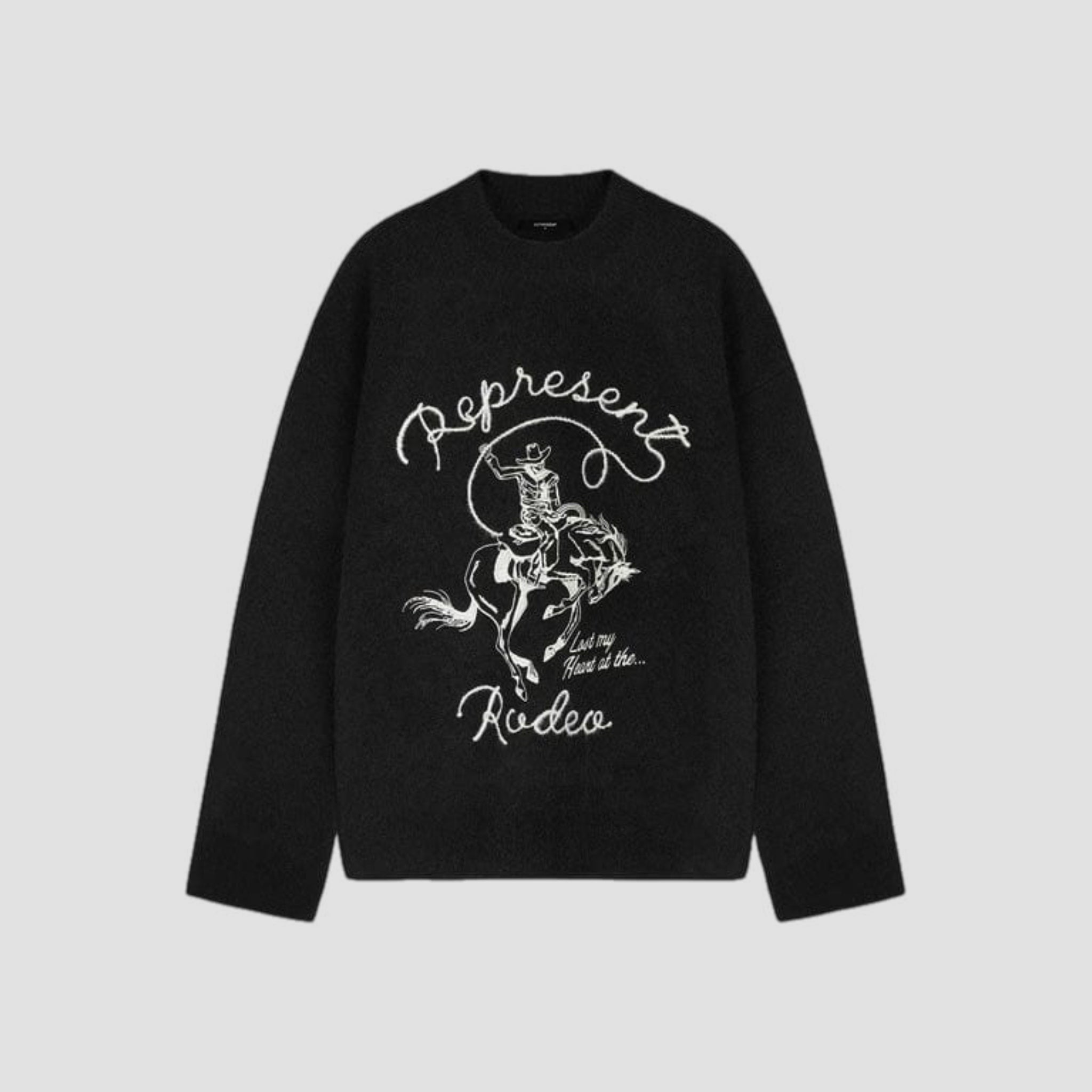 Represent Rodeo Wool Knit Sweatshirt