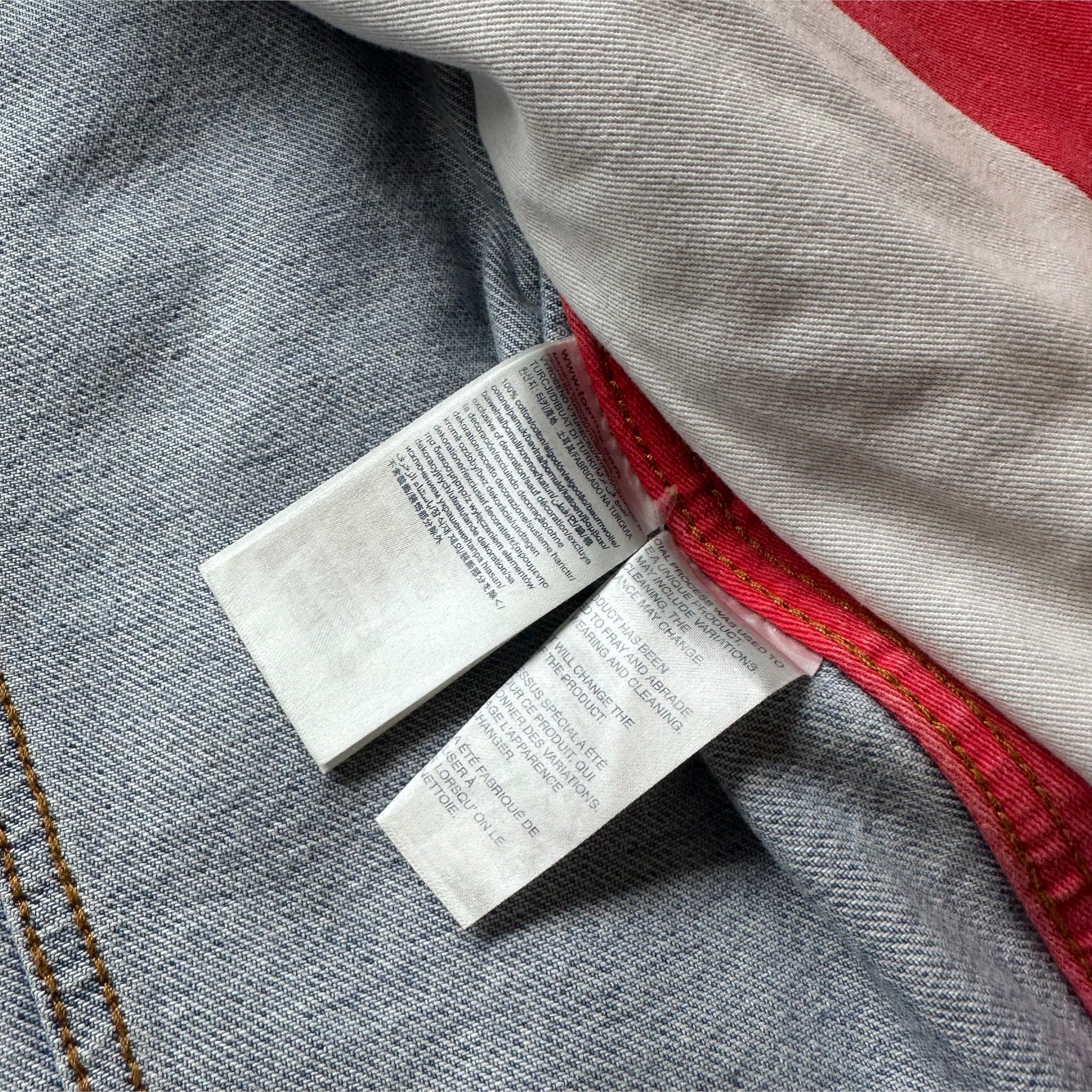 Tommy Jeans Flag Logo Denim Jacket