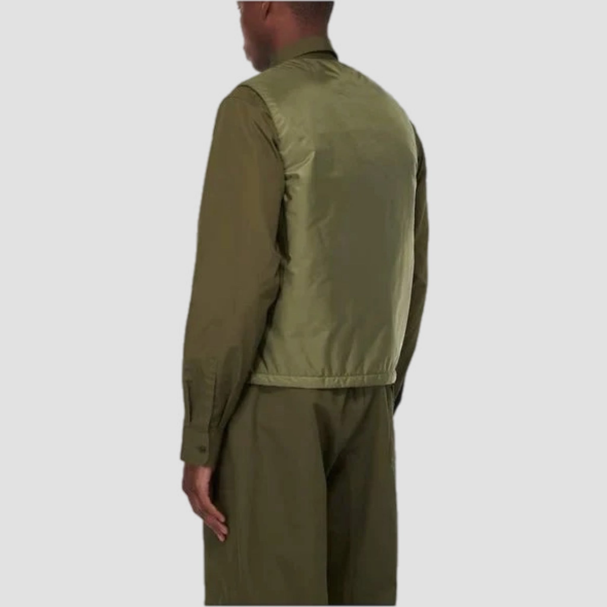 Prada Re-Nylon Gilet Green