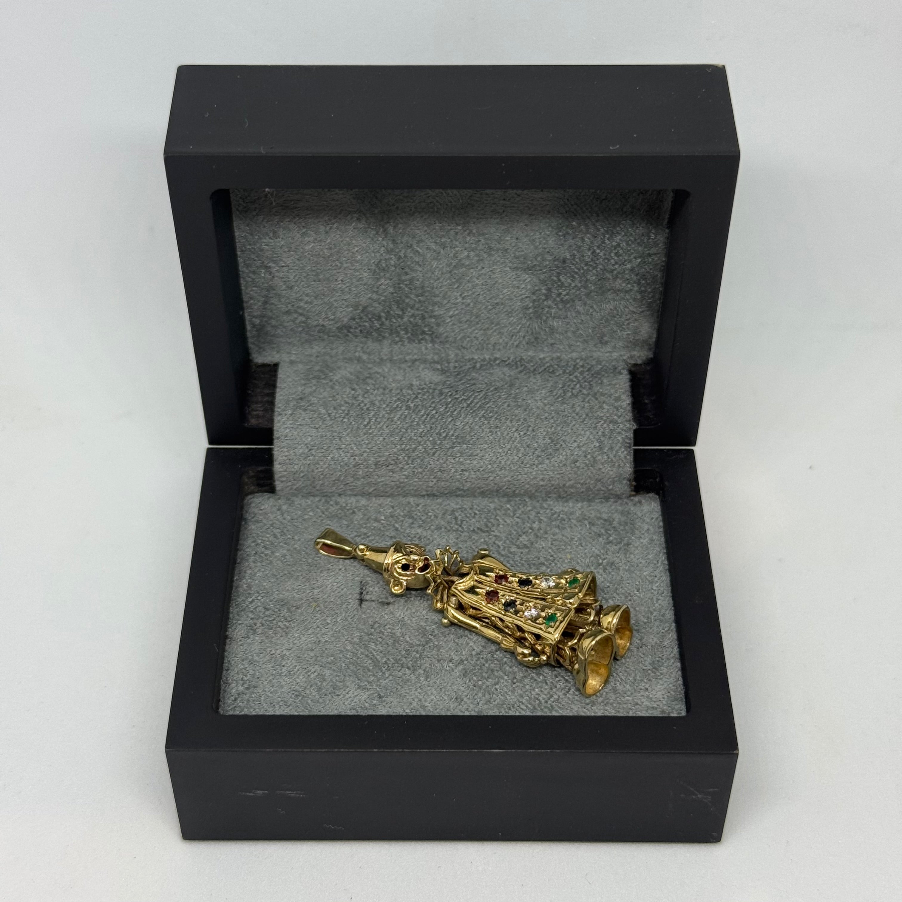 9ct Clown Pendant Charm