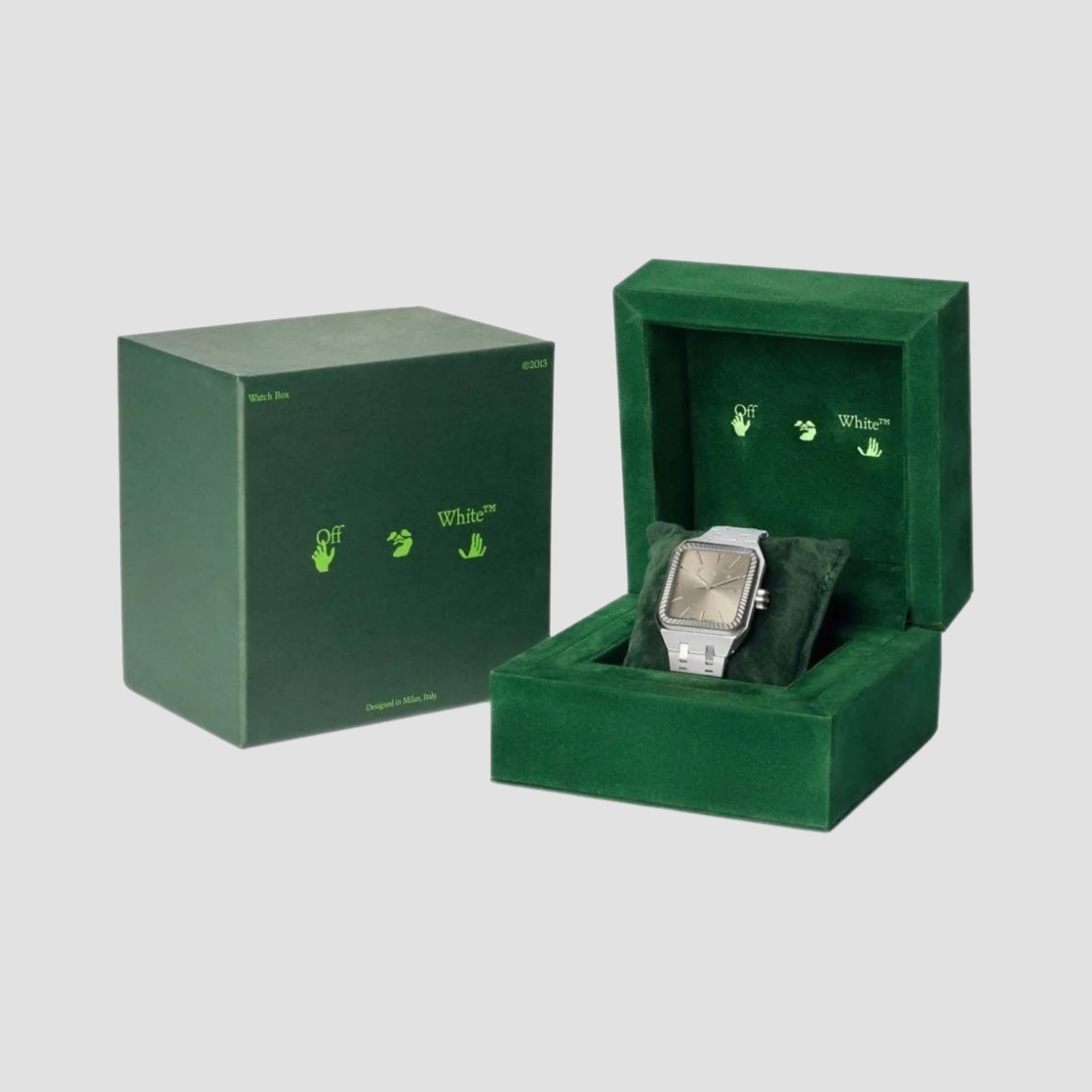 Off-White OW-01 Square Frame Automatic Watch