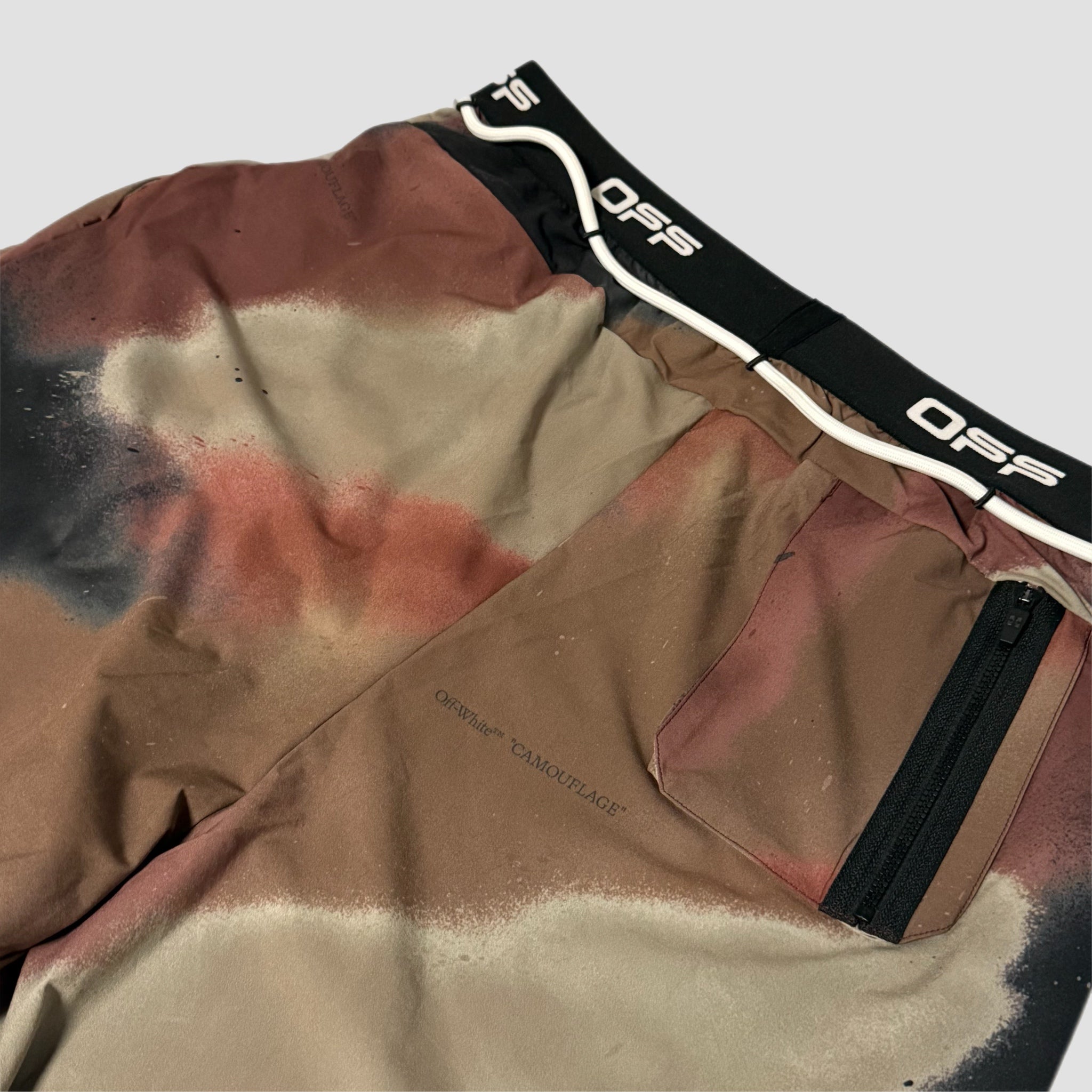Off-White Active Shorts Camo