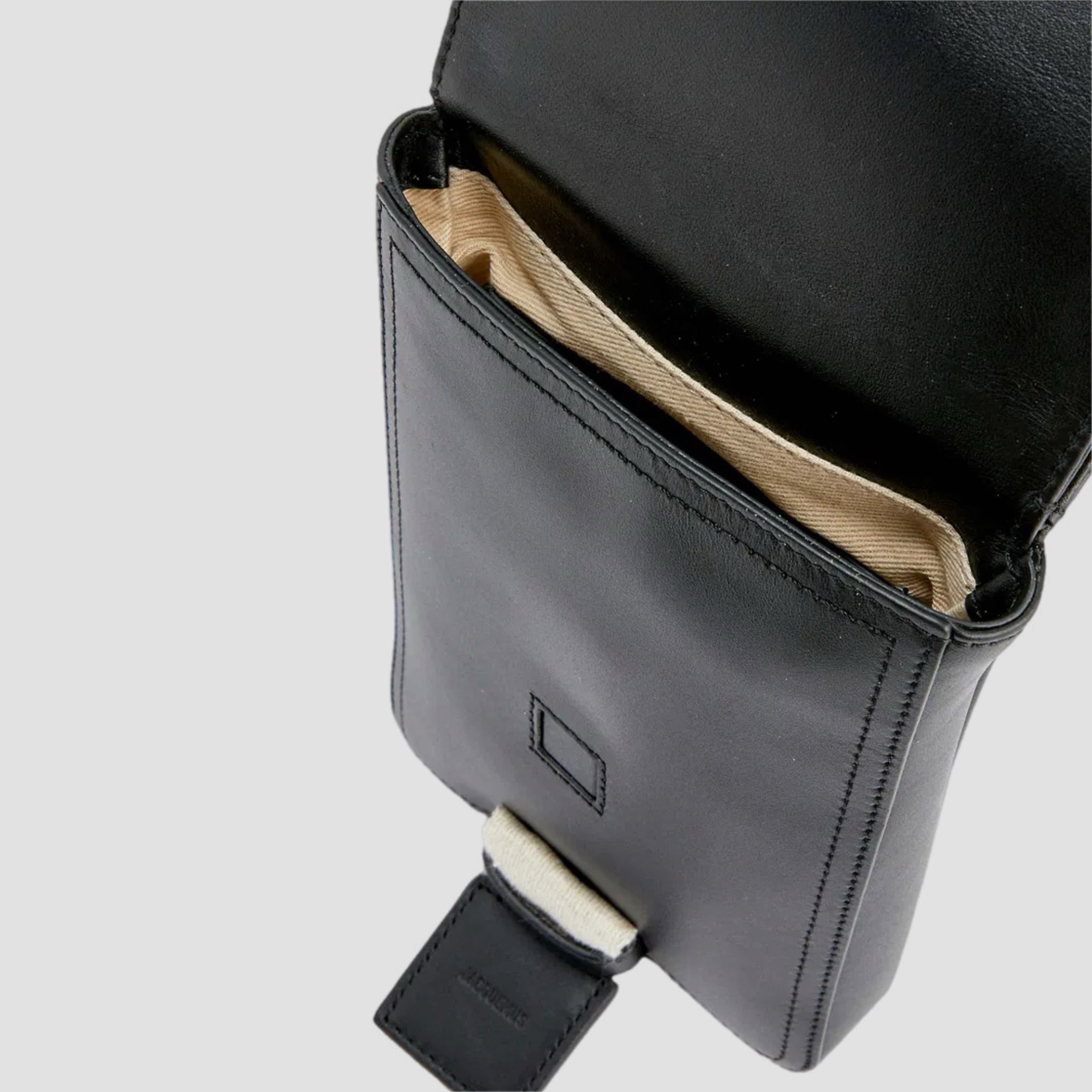 Jacquemus La Banane Cuerda Side Bag Black