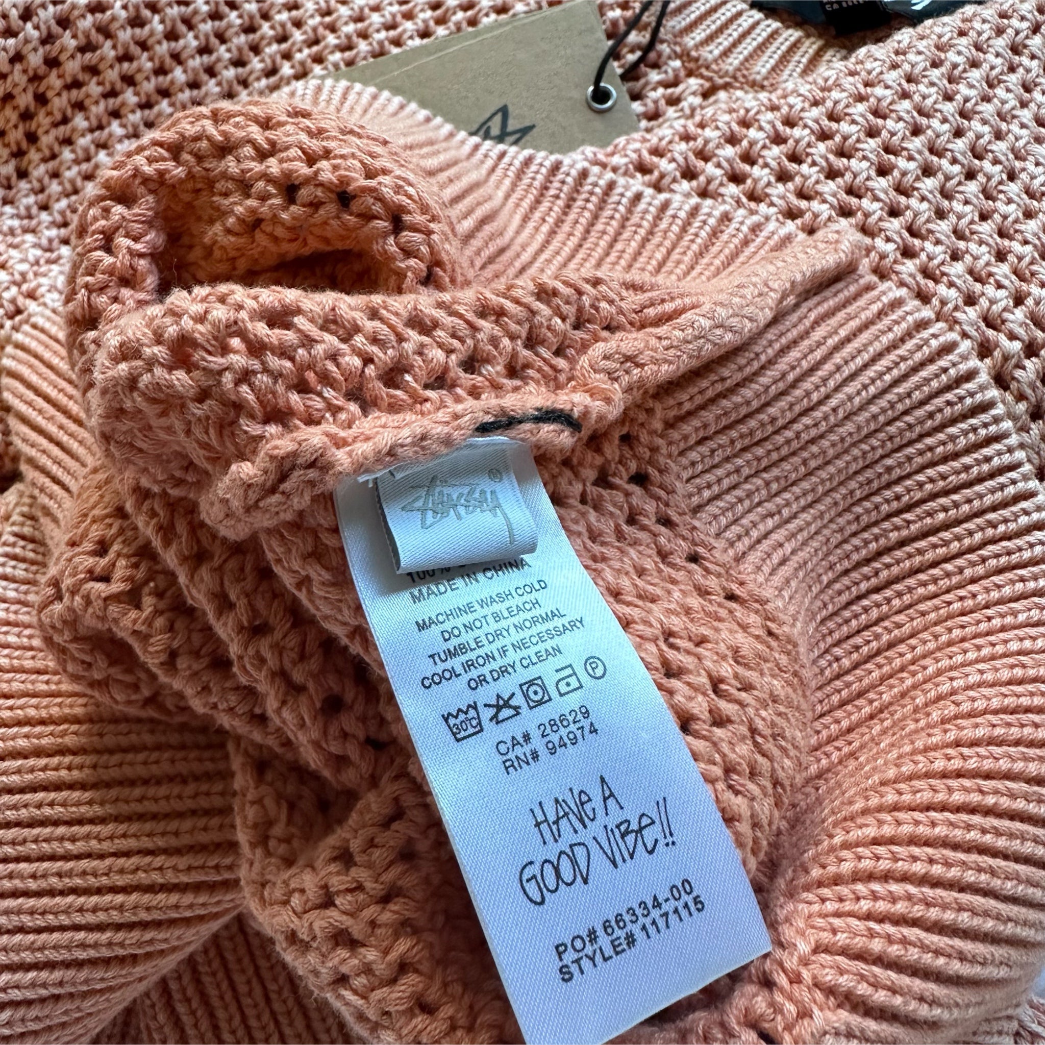 Stussy Pigment Dyed Loose Gauge Sweatshirt