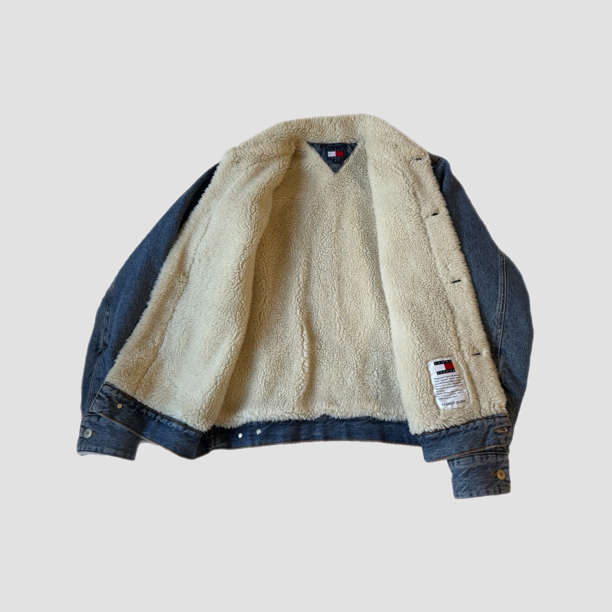 Tommy Jeans ‘Archivr’ Sherpa Denim Jacket