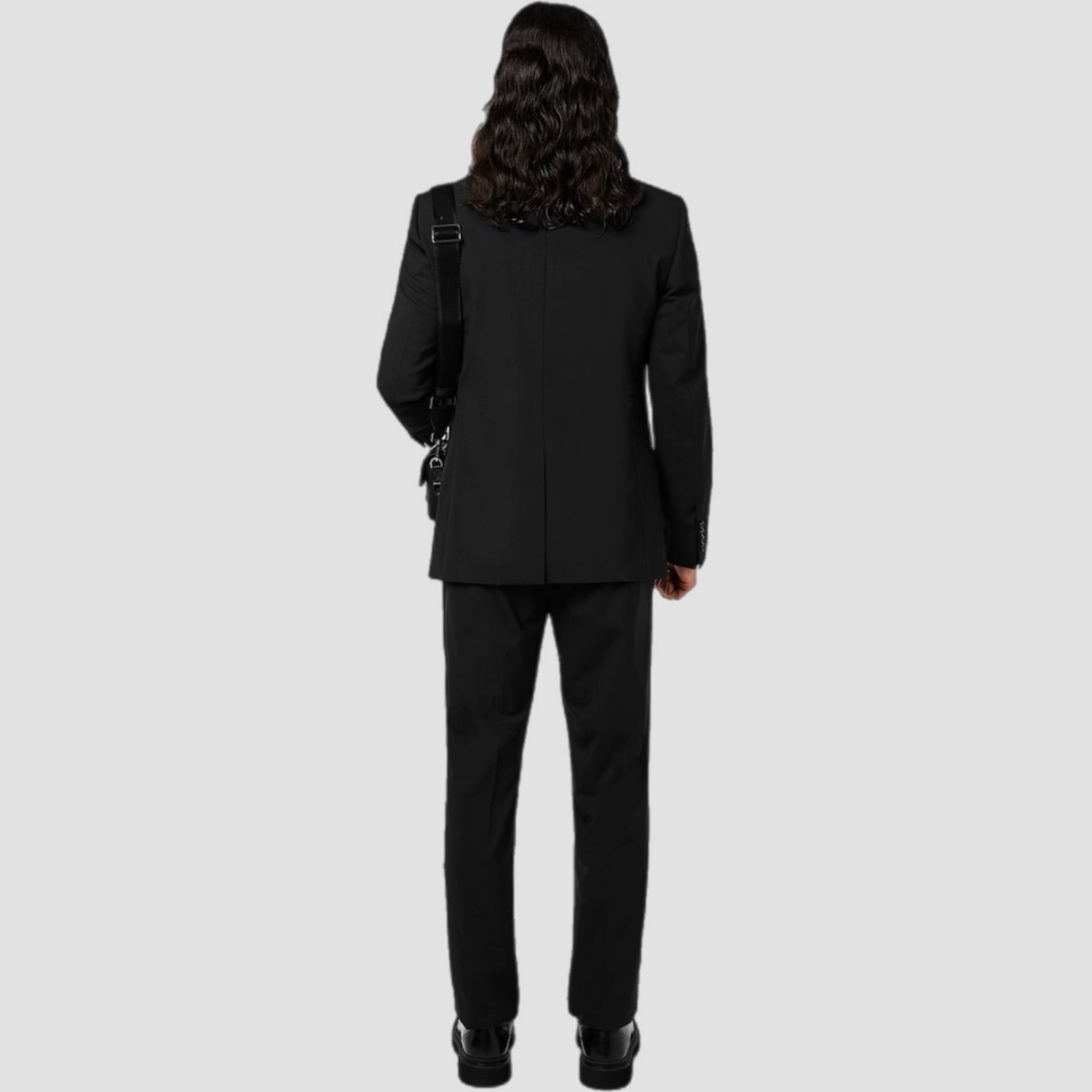 D&G Black Slim Fit Three Piece Suit