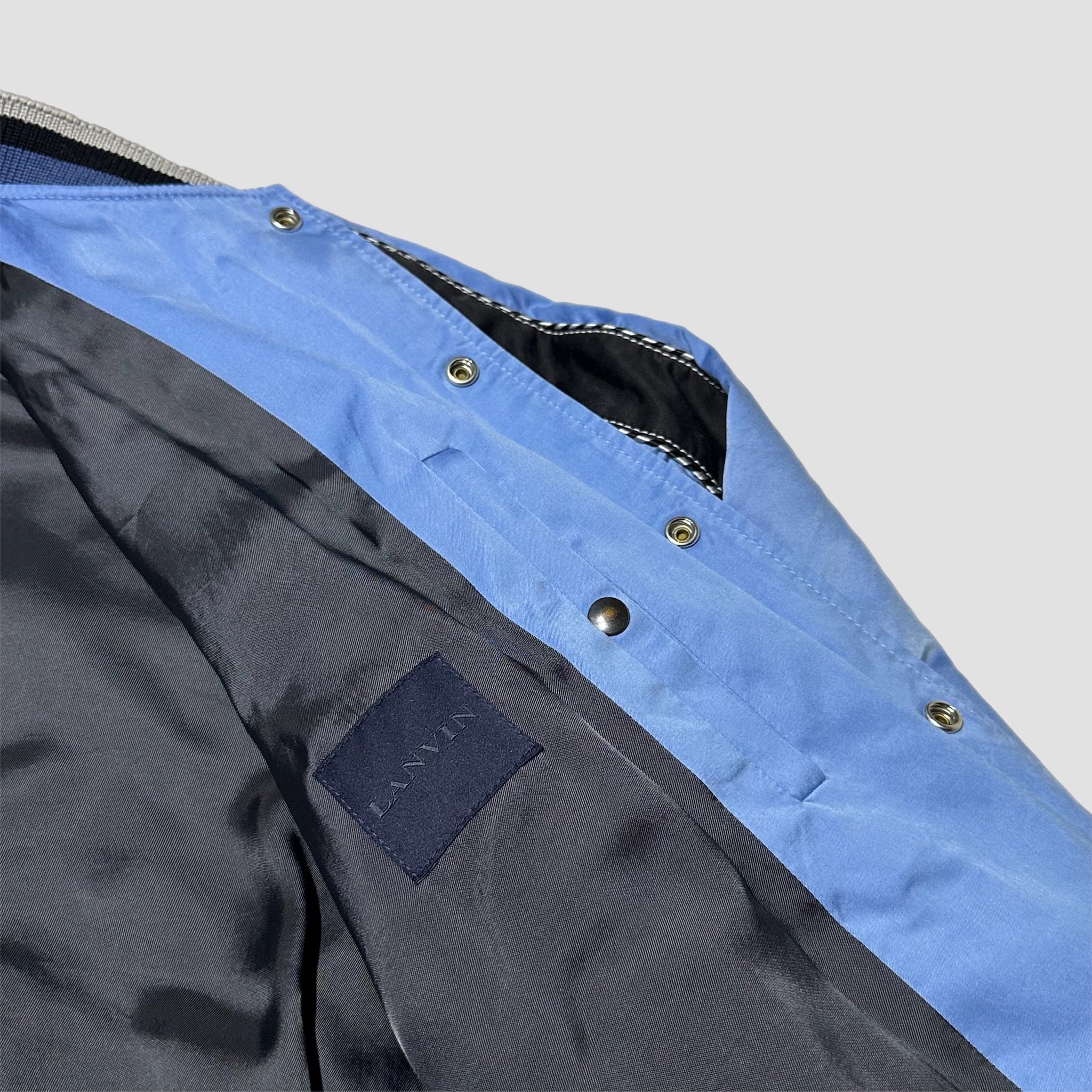 Lanvin Crane Embroidered Patch Souvineer Jacket Original Allure