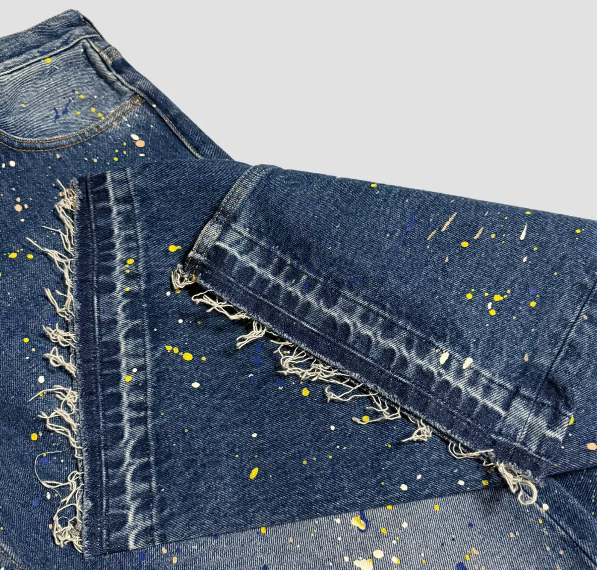 Off-White Paint Splatter Jeans