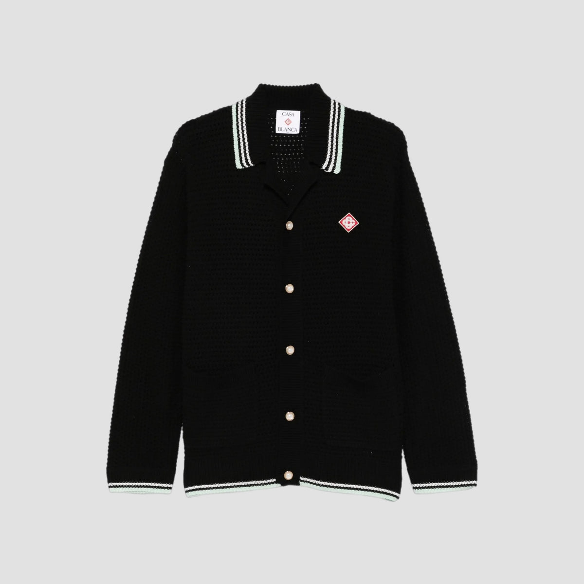 Casablanca Crochet LS Shirt