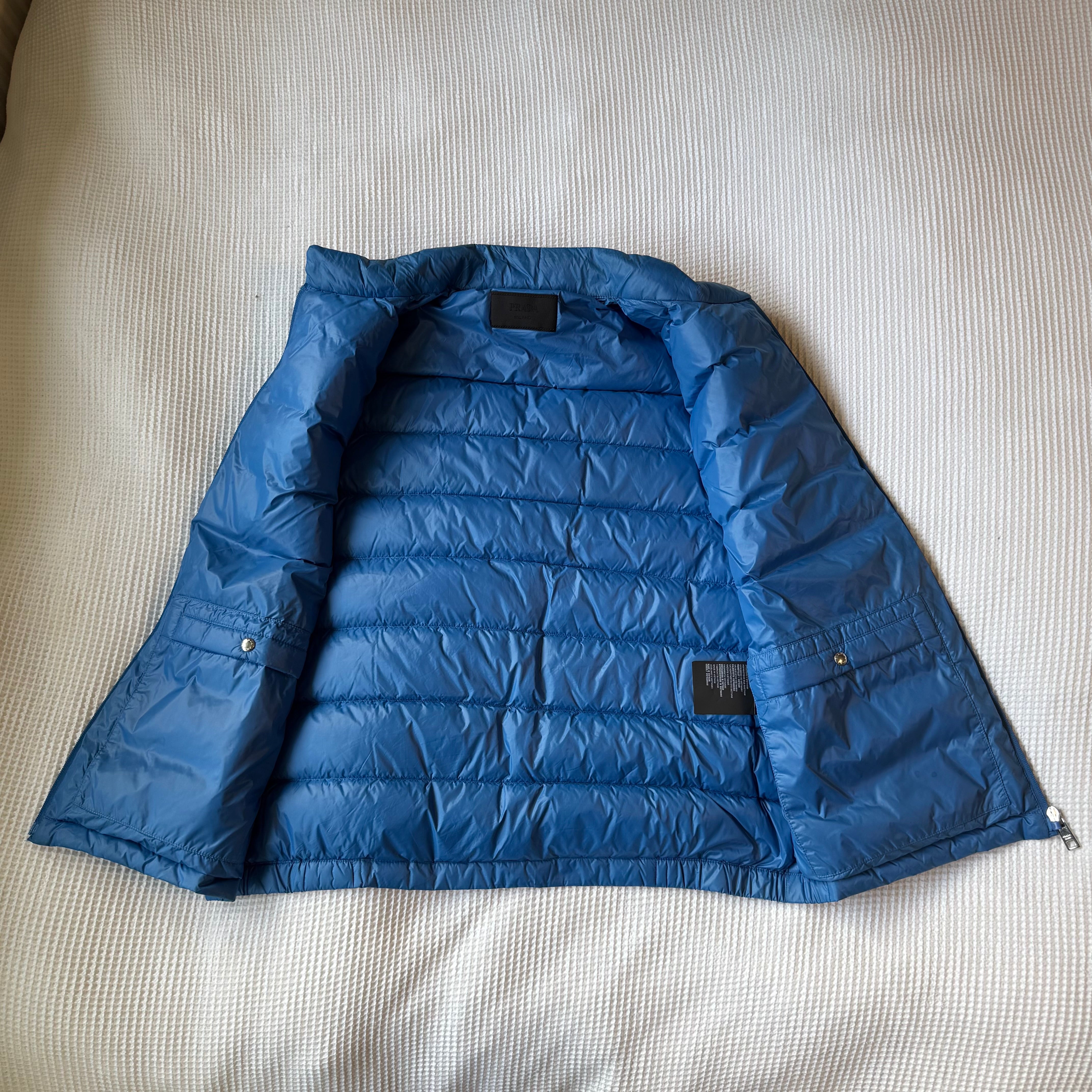 Prada Milano Gilet Baby Blue