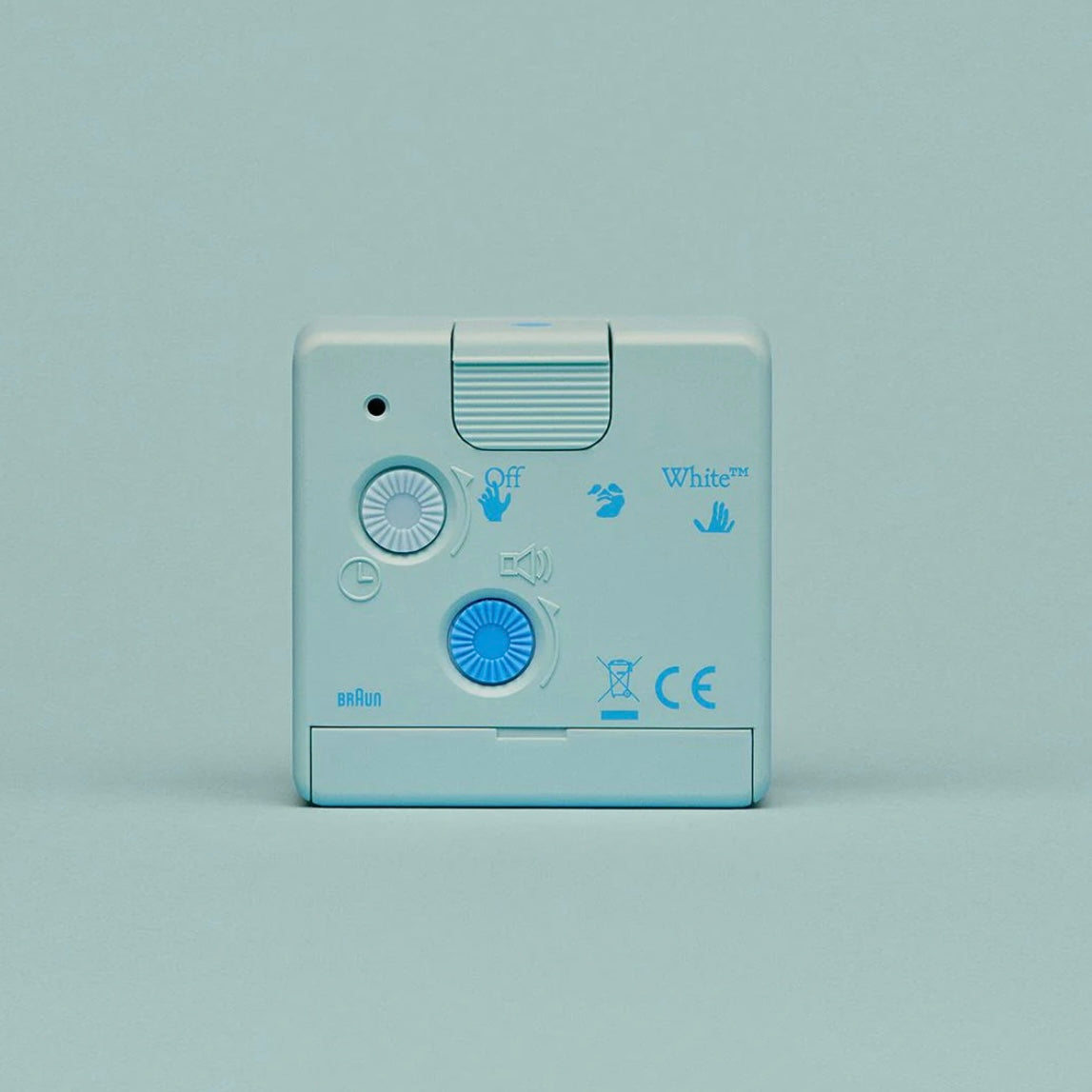 Off-White™ x Braun Limited Edition Classic Travel Analogue Alarm Clock