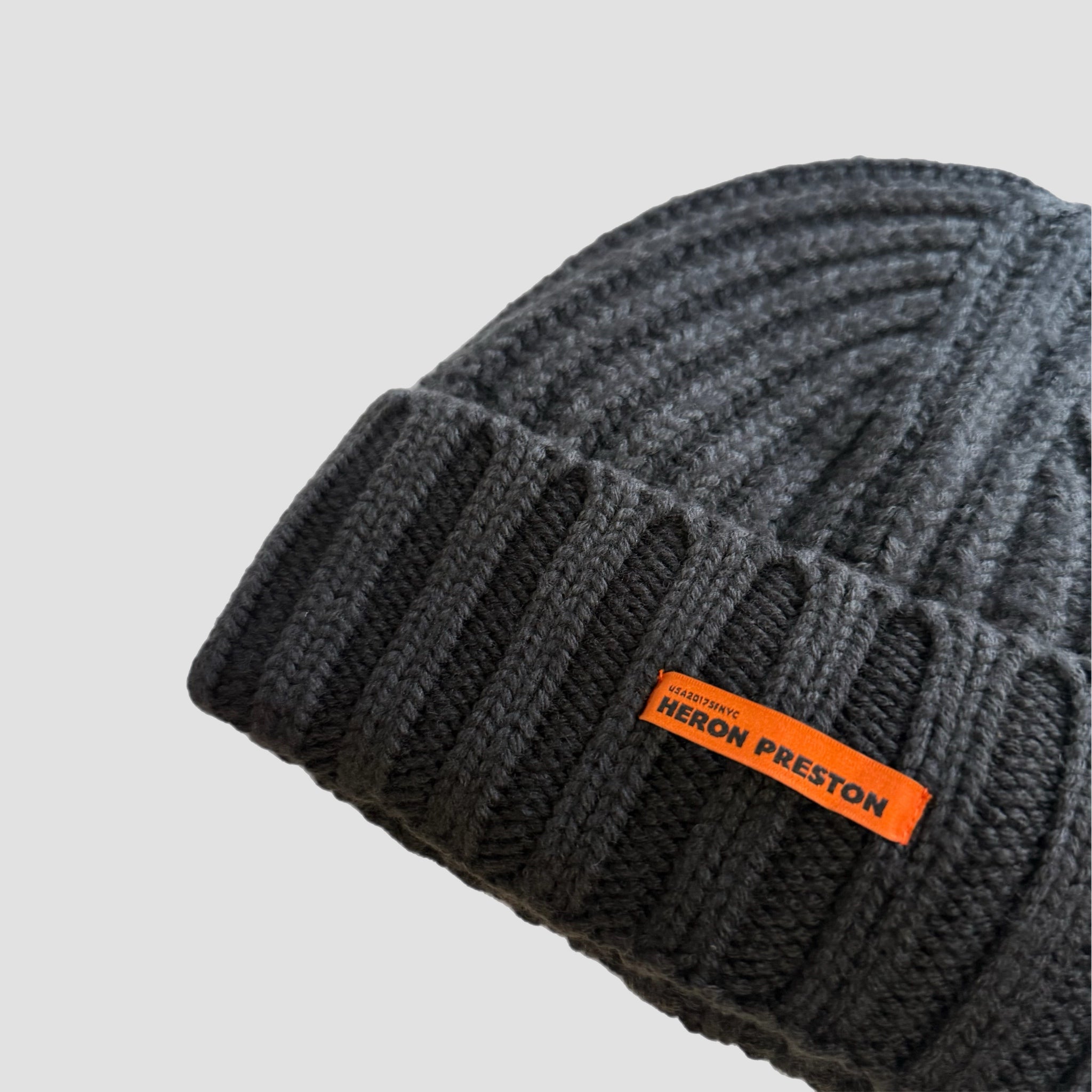 Heron Preston Rib Knit Beanie
