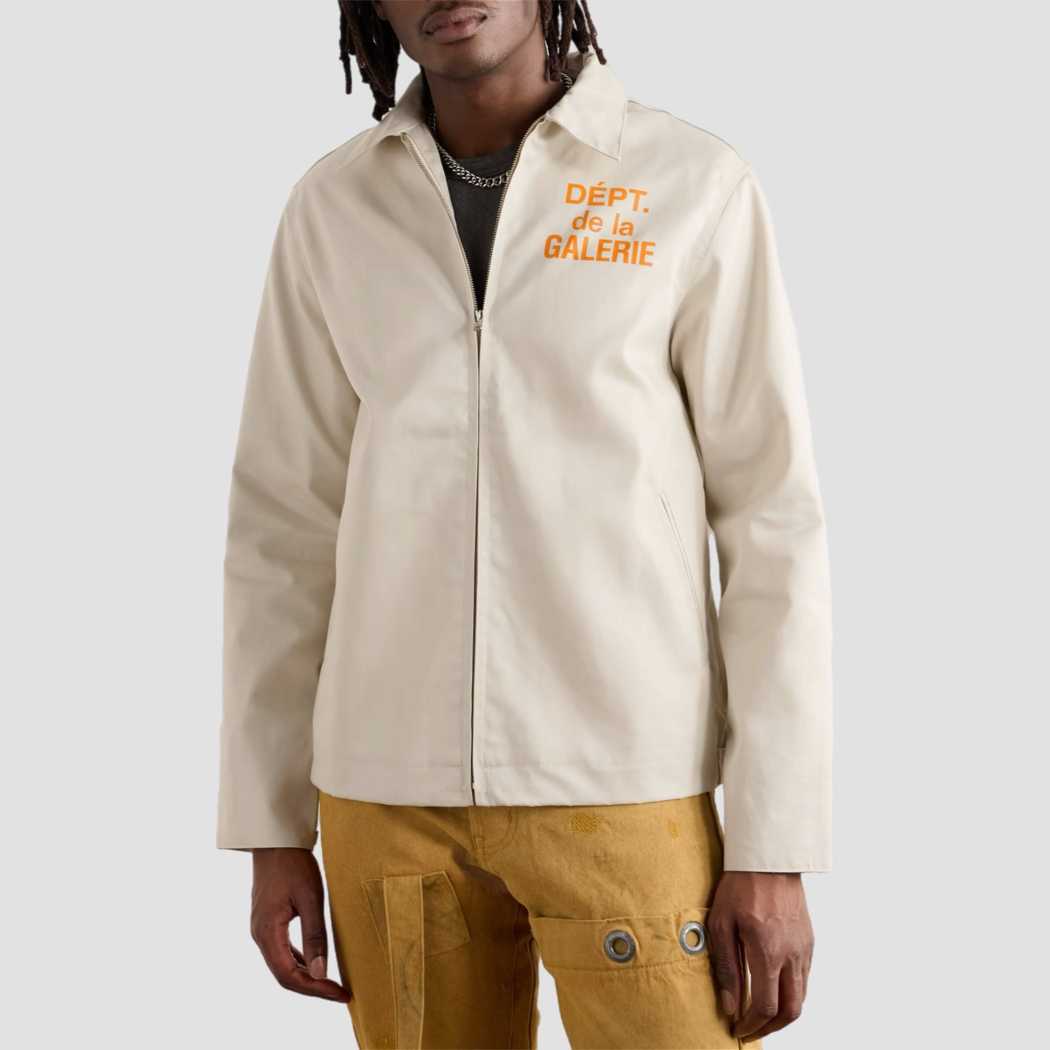 Gallery Dept. Montecito French Logo Jacket Cream