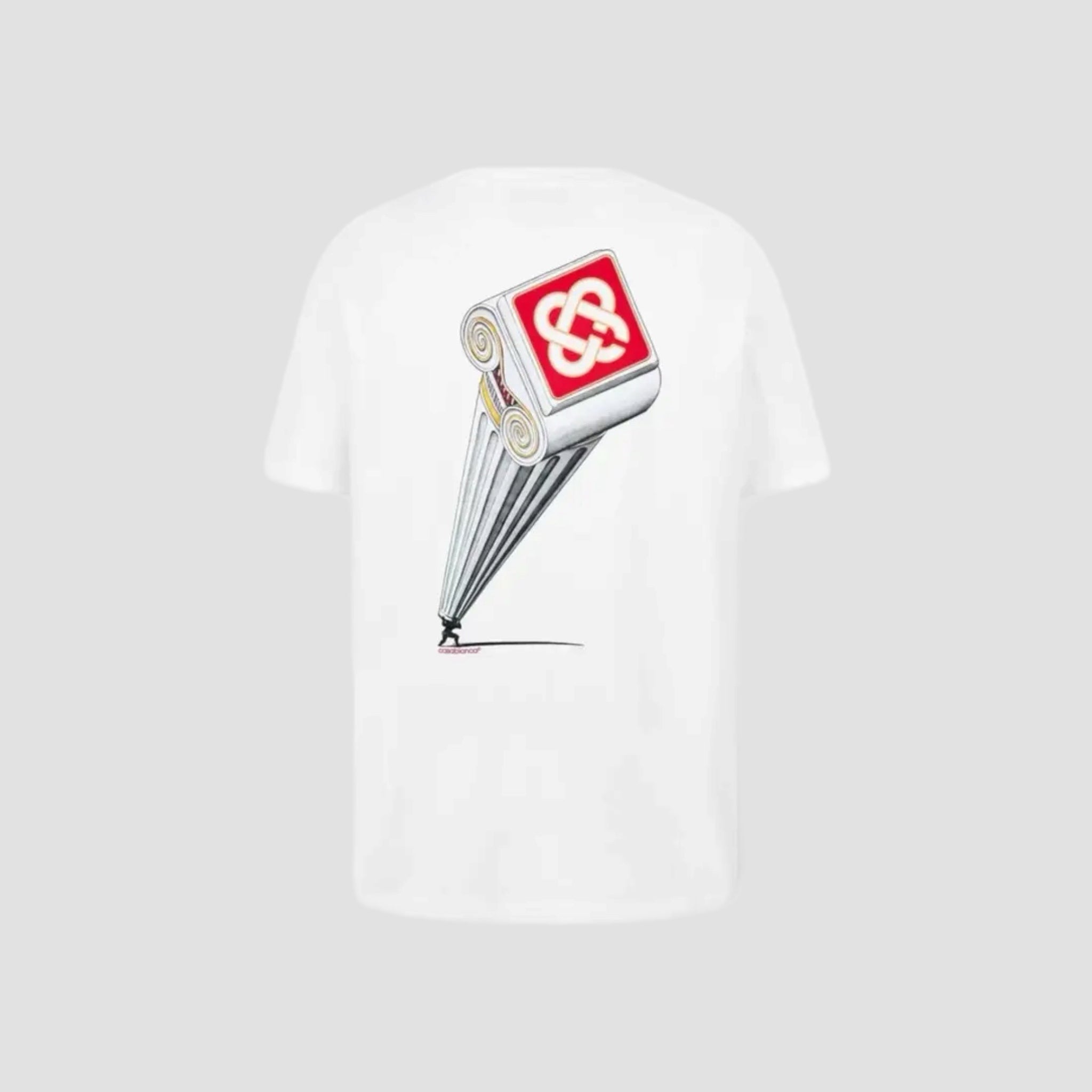 Casablanca Leaning Column Printed T Shirt
