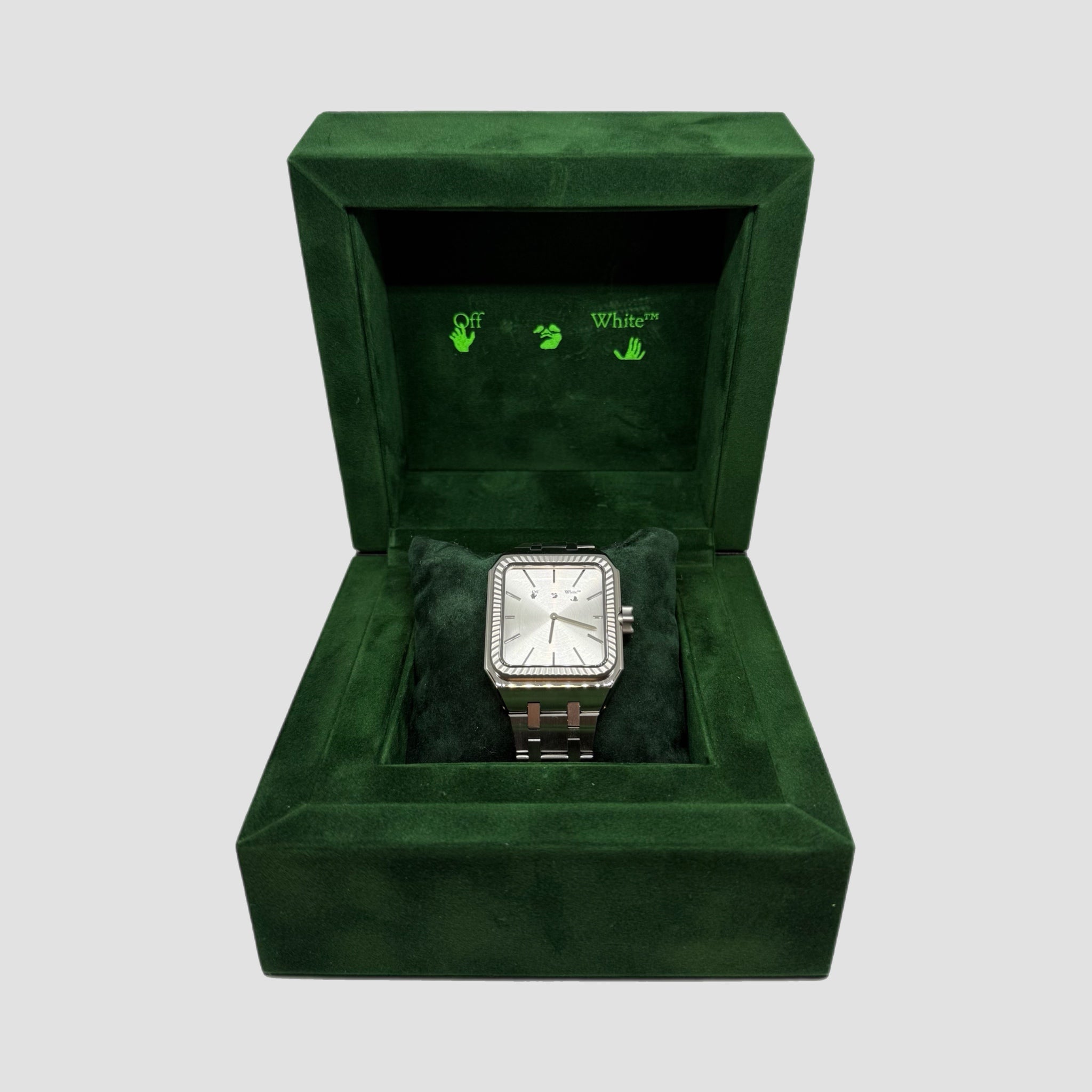 Off-White OW-02 Square Frame Quartz Watch