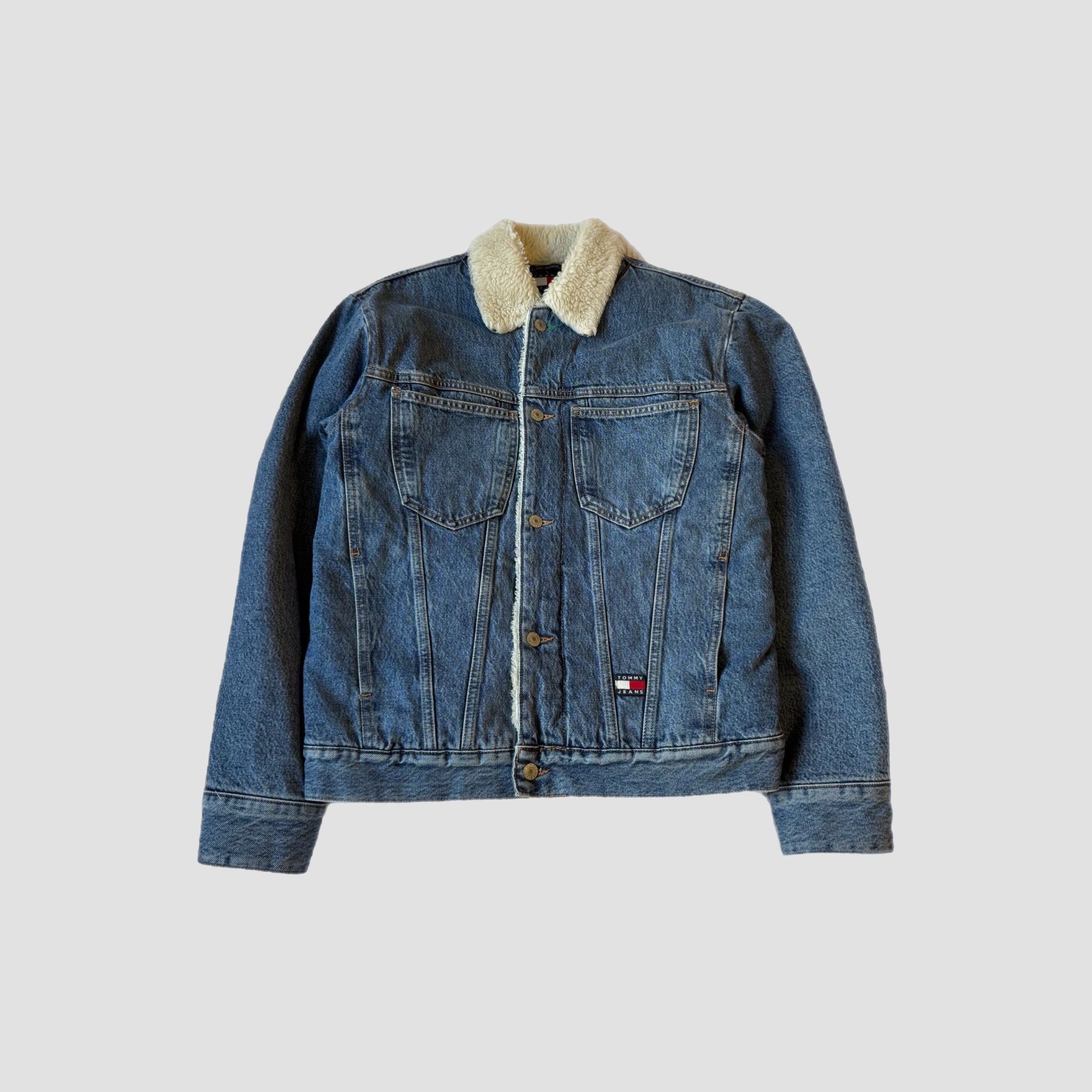 Tommy Jeans ‘Archivr’ Sherpa Denim Jacket