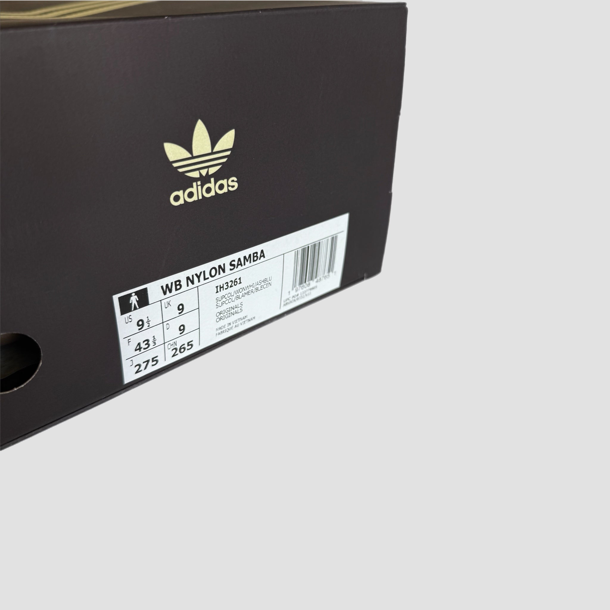 Adidas X Wales Bonner Nylon Samba