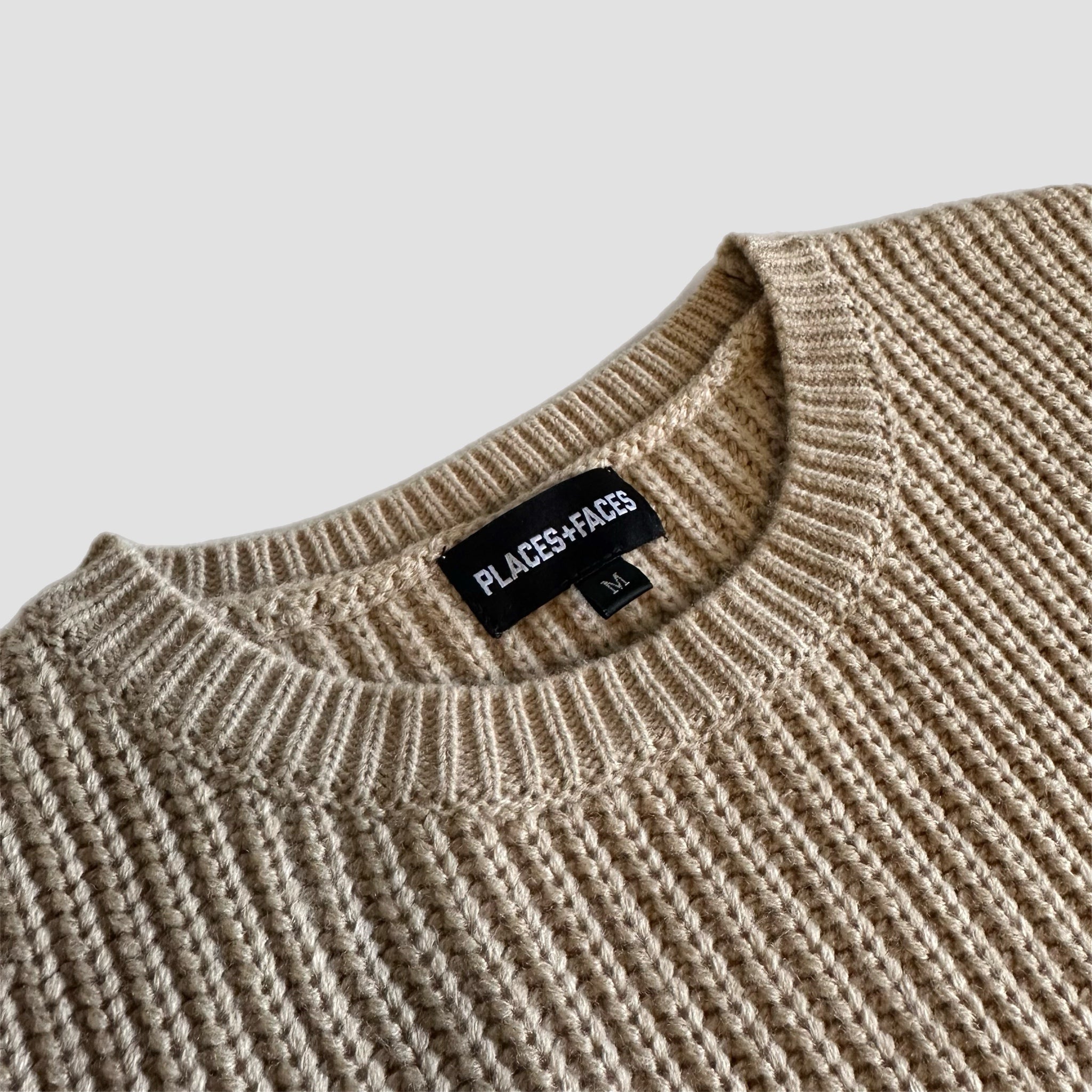 Places Plus Faces Cable Knit Jumper