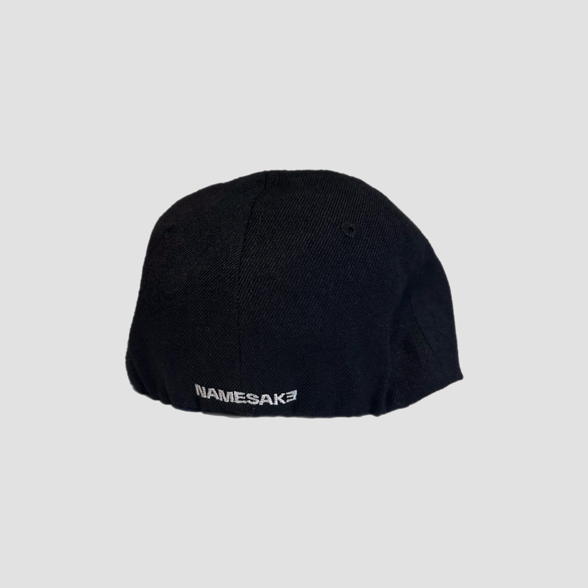 Namesake Black Logo Baseball Cap