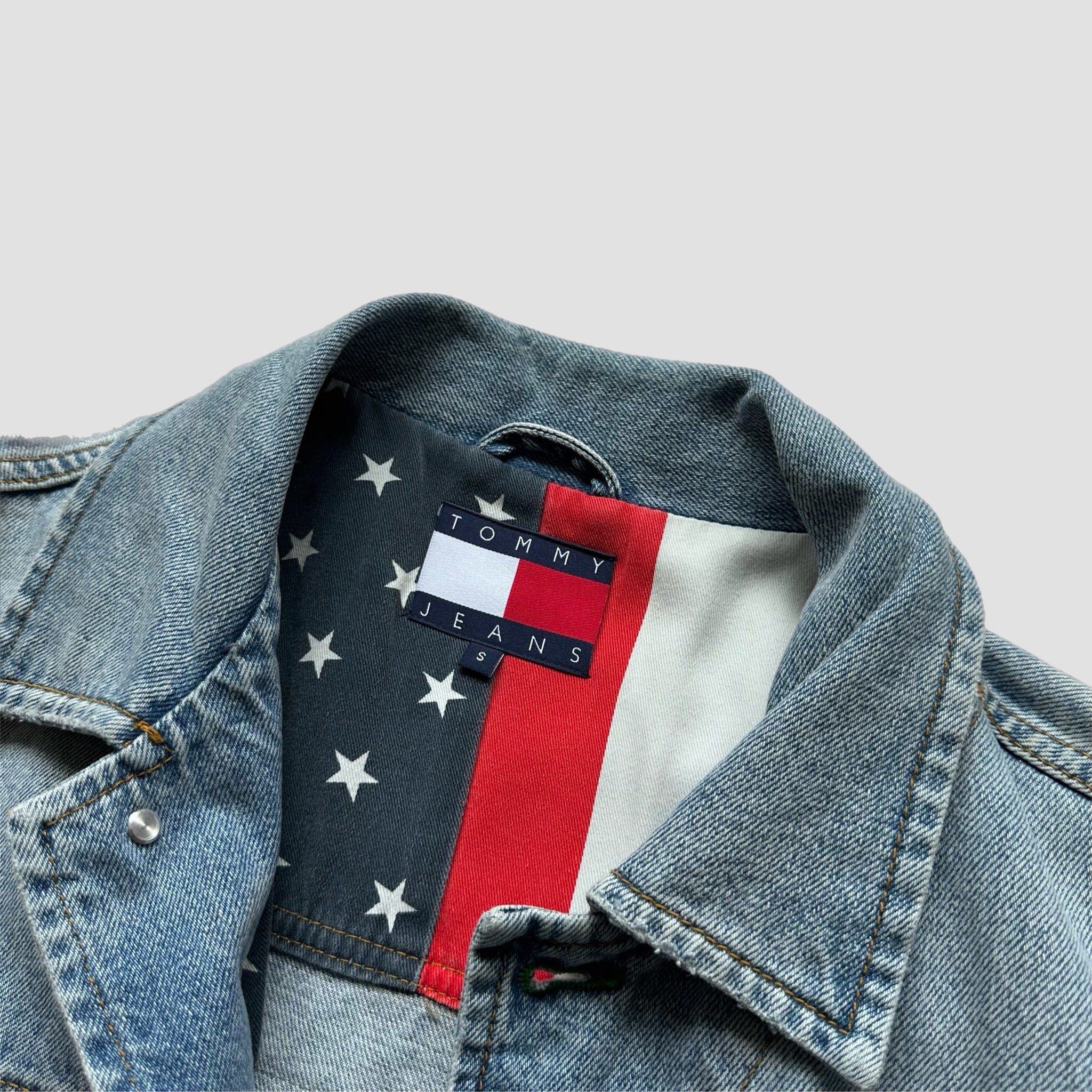 Tommy Jeans Flag Logo Denim Jacket