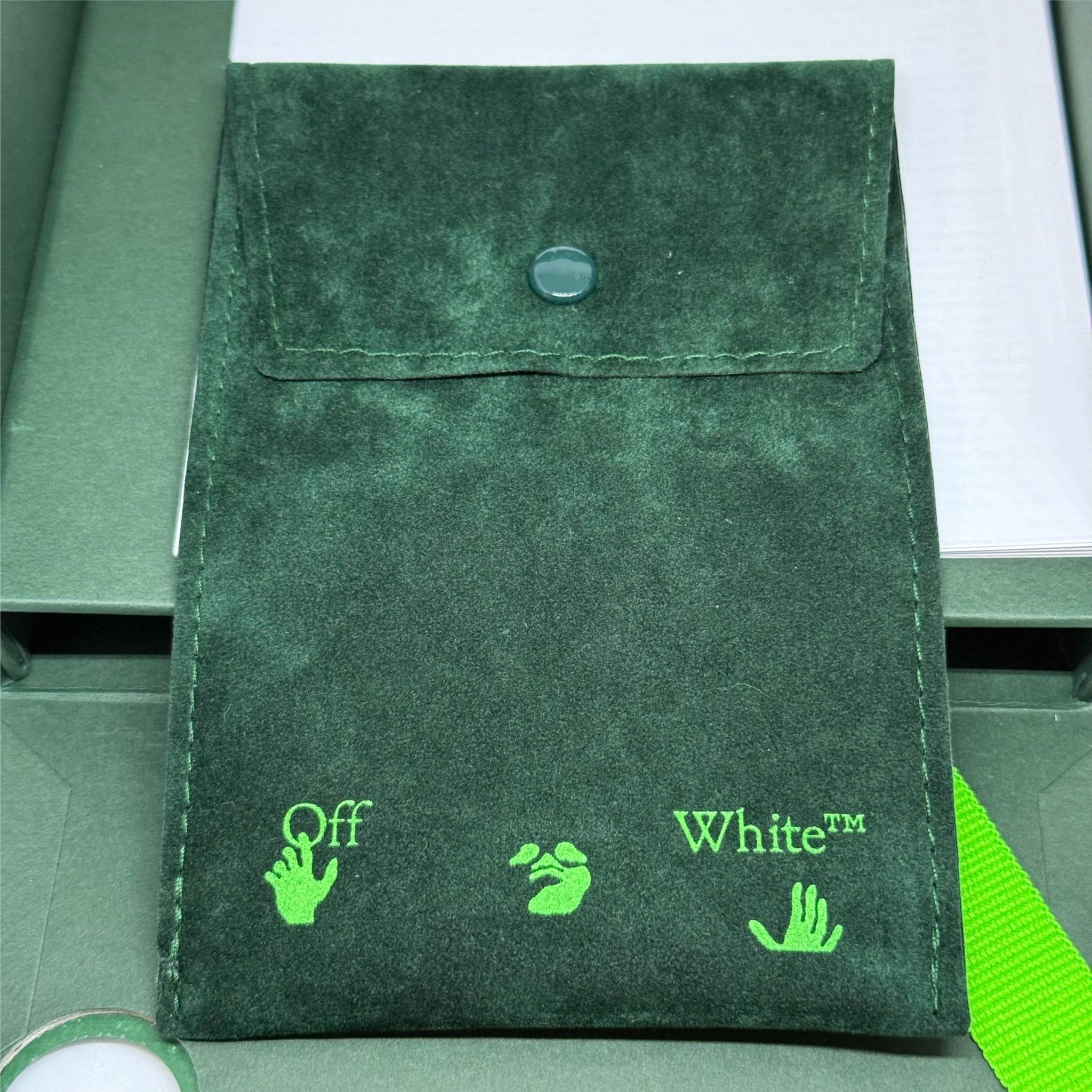 Off-White OW-02 Square Frame Quartz Watch