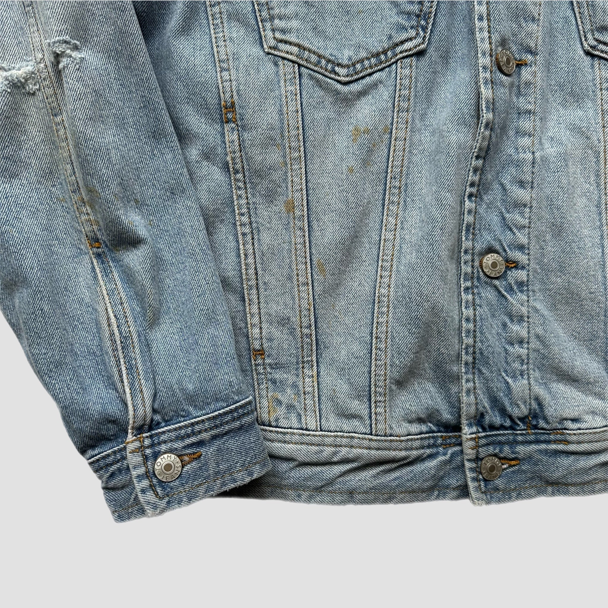 Tommy Jeans Flag Logo Denim Jacket