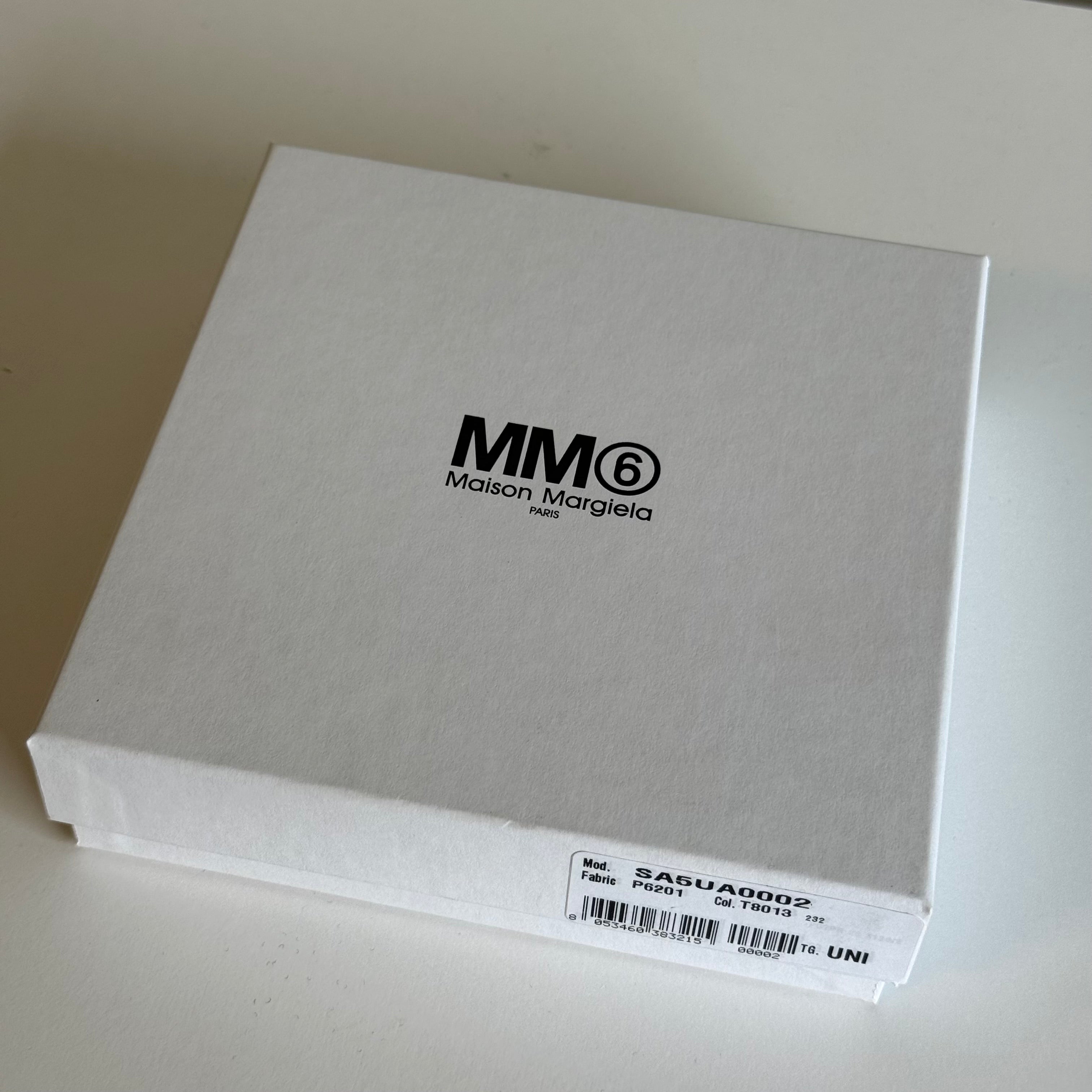 MM6 Maison Margiela Leather Key Tag Holder