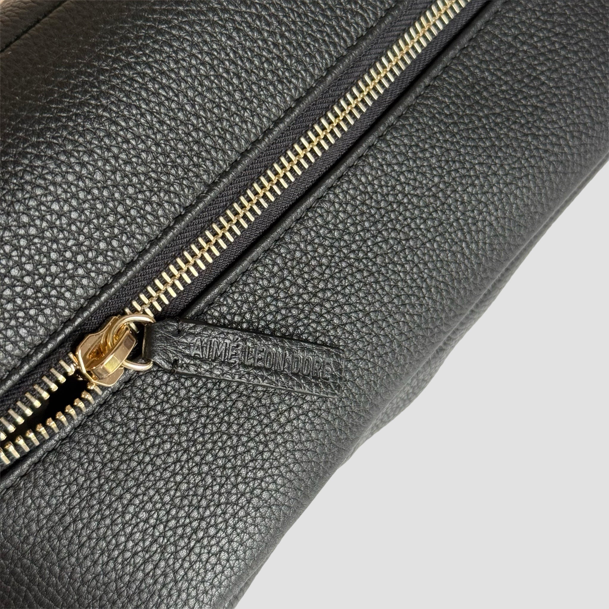 Aime Leon Dore Leather Toiletry Bag Pouch