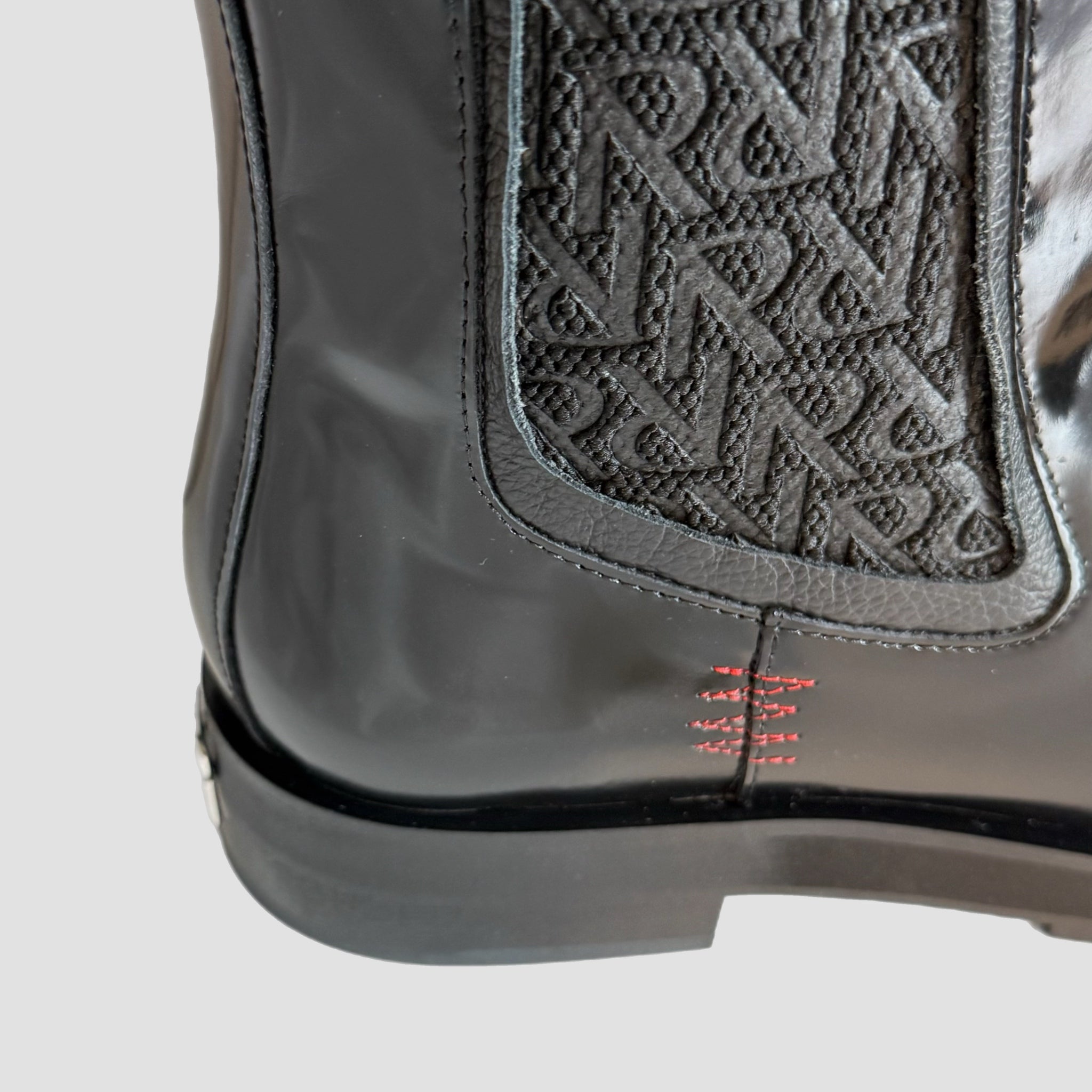 Represent Black Chelsea Boots