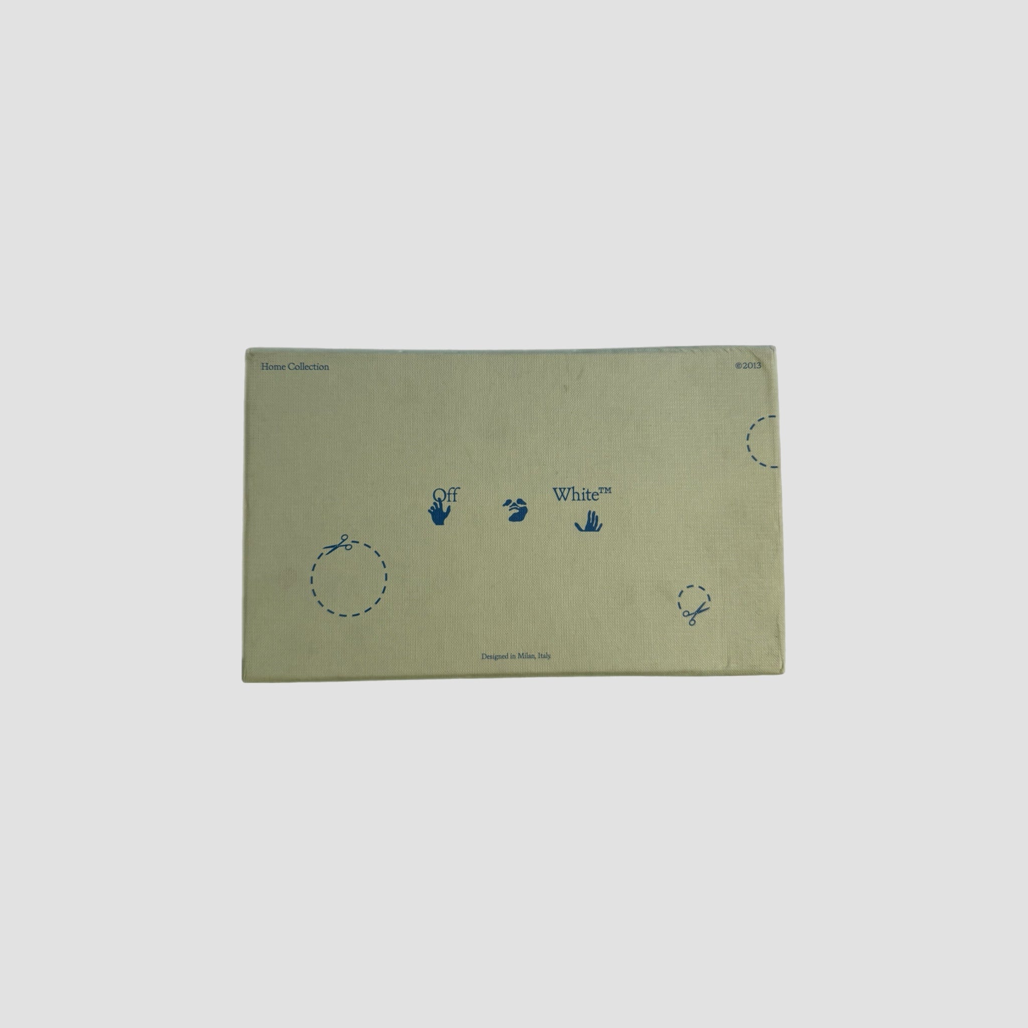 Off-White Meteor Hand Mirror Dark Havana Gold