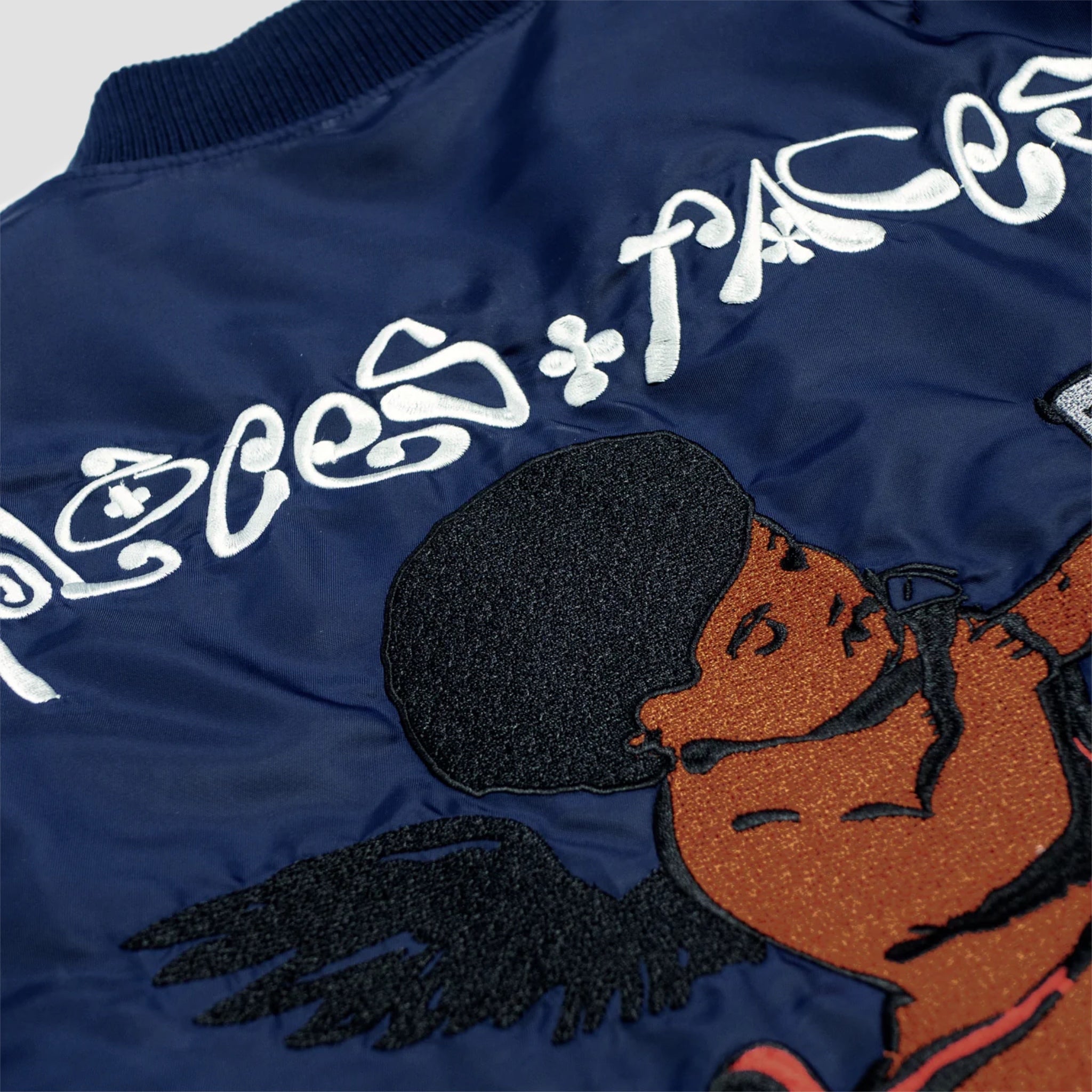 Places + Faces Angel MA-1 Bomber Jacket Original Allure