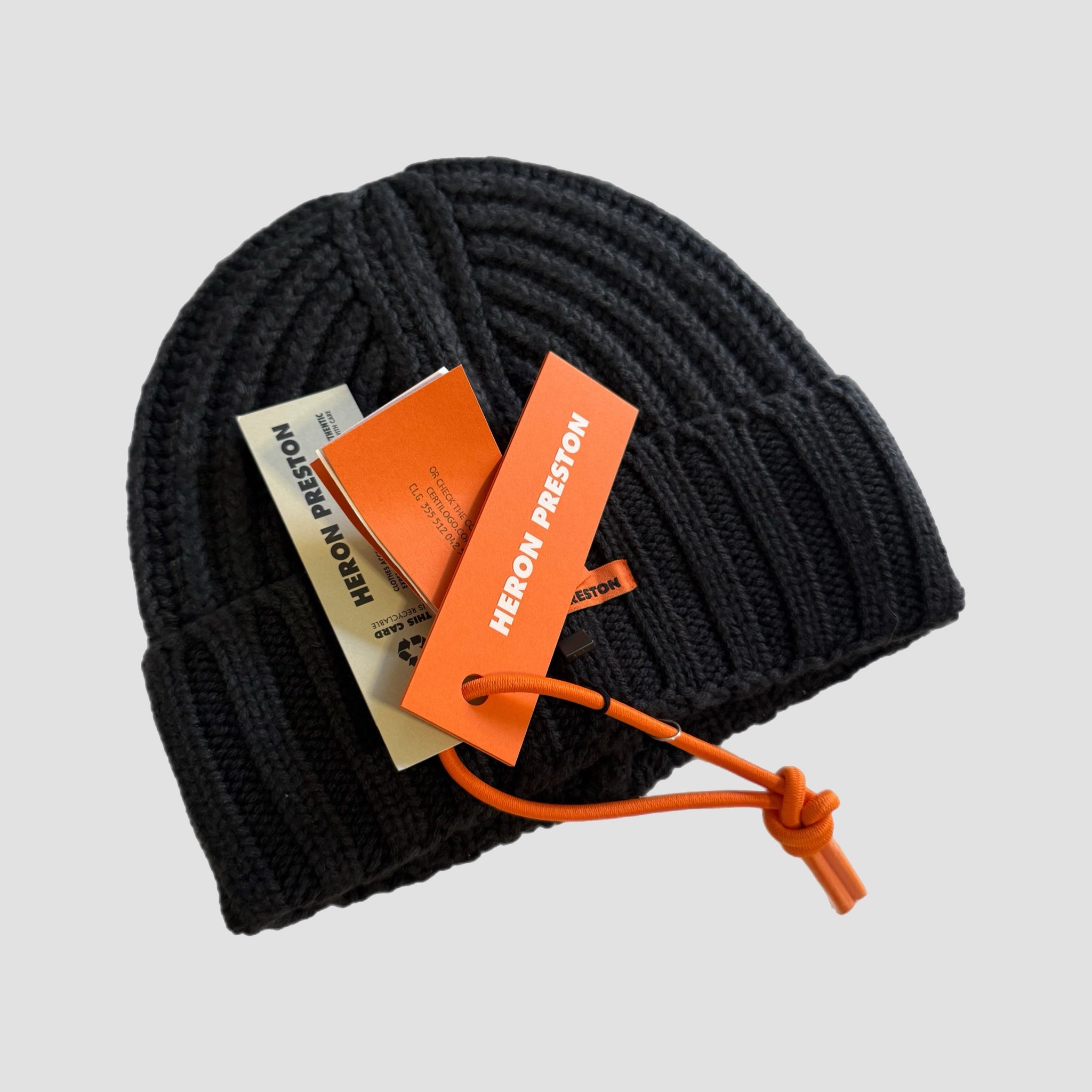 Heron Preston Rib Knit Beanie