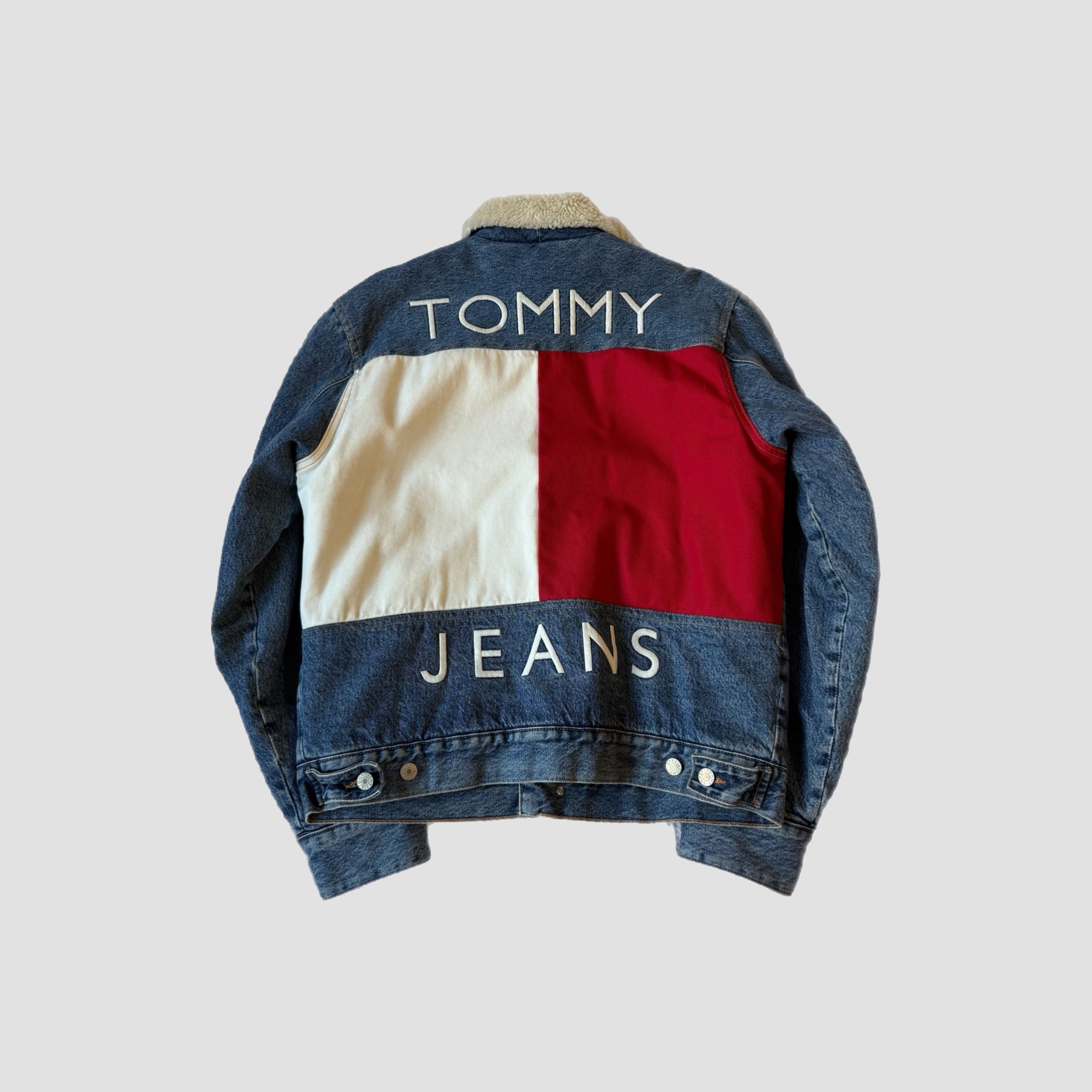 Tommy Jeans ‘Archivr’ Sherpa Denim Jacket