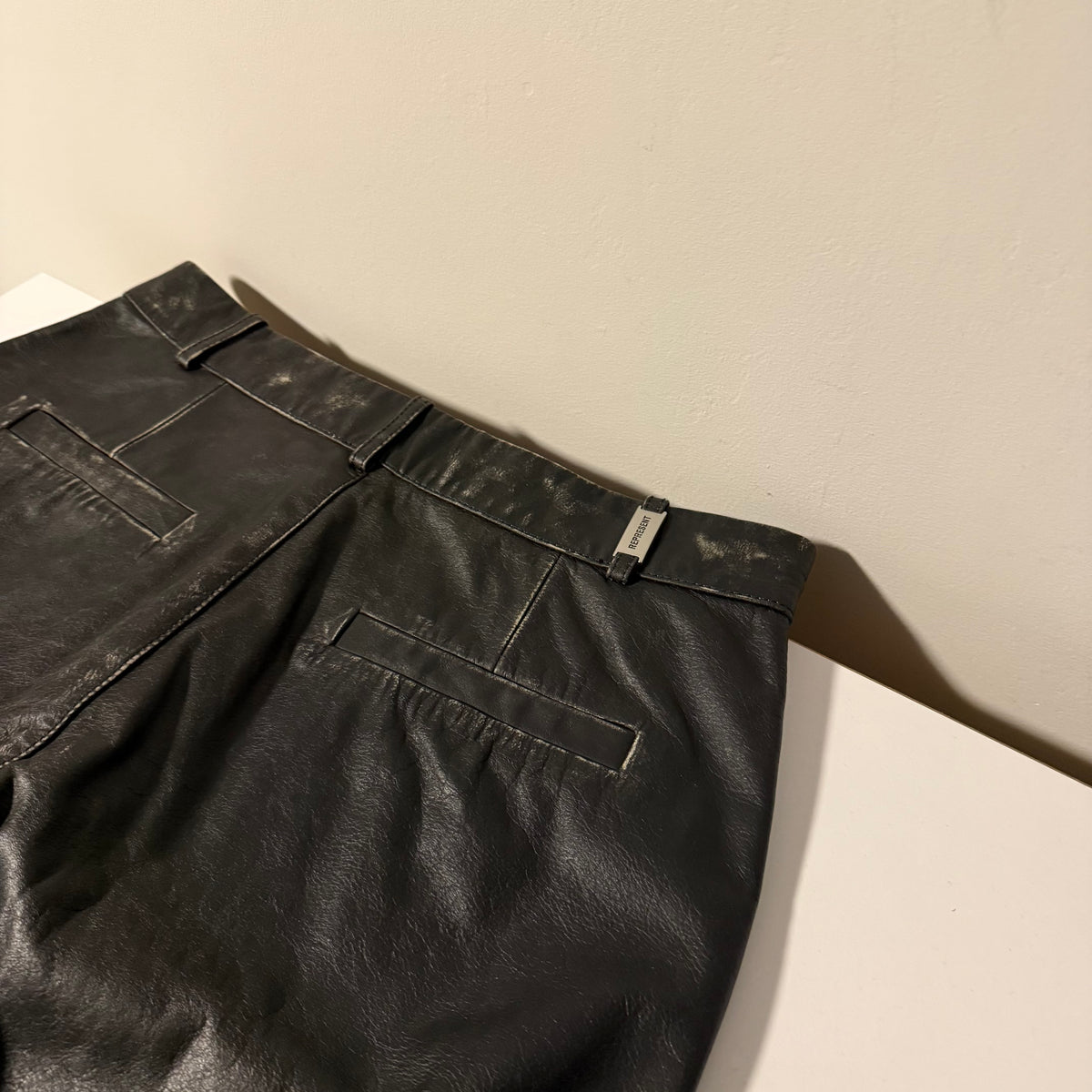 Represent Leather Trousers