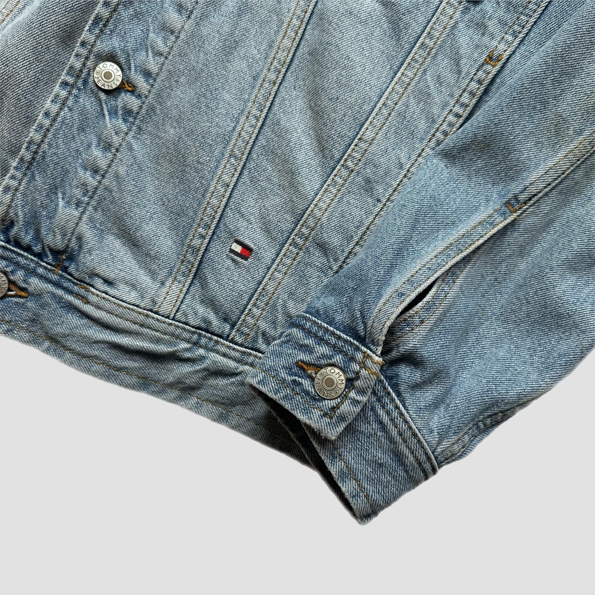 Tommy Jeans Flag Logo Denim Jacket