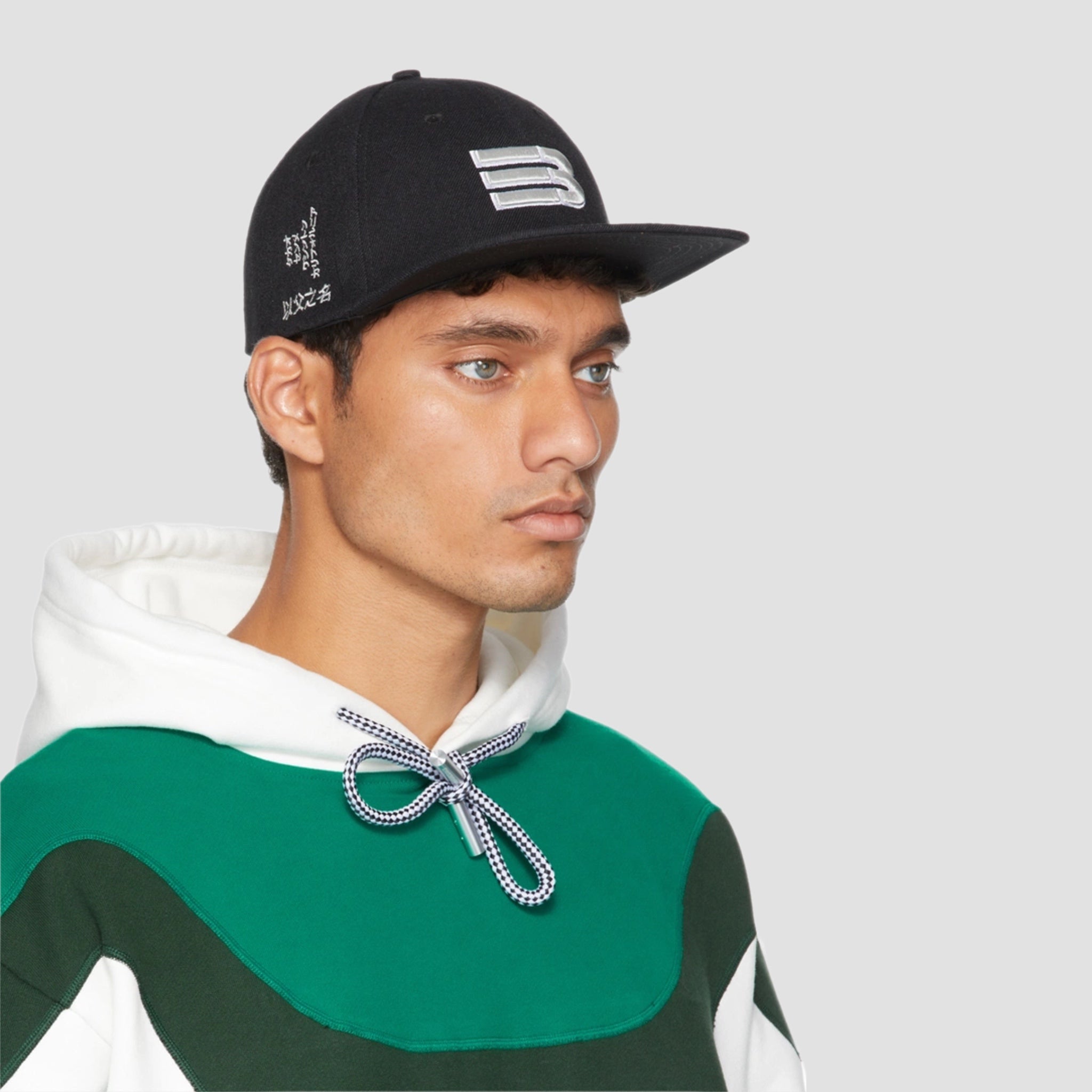 Namesake Black Logo Baseball Cap