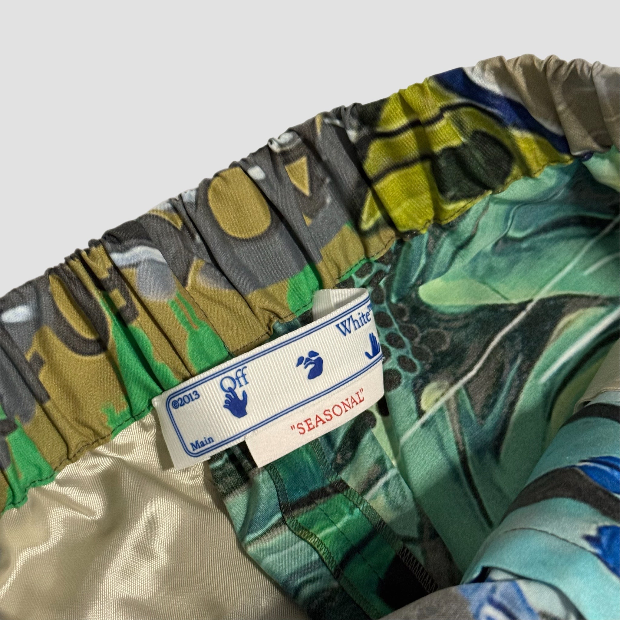 Off-White Graffiti Shorts