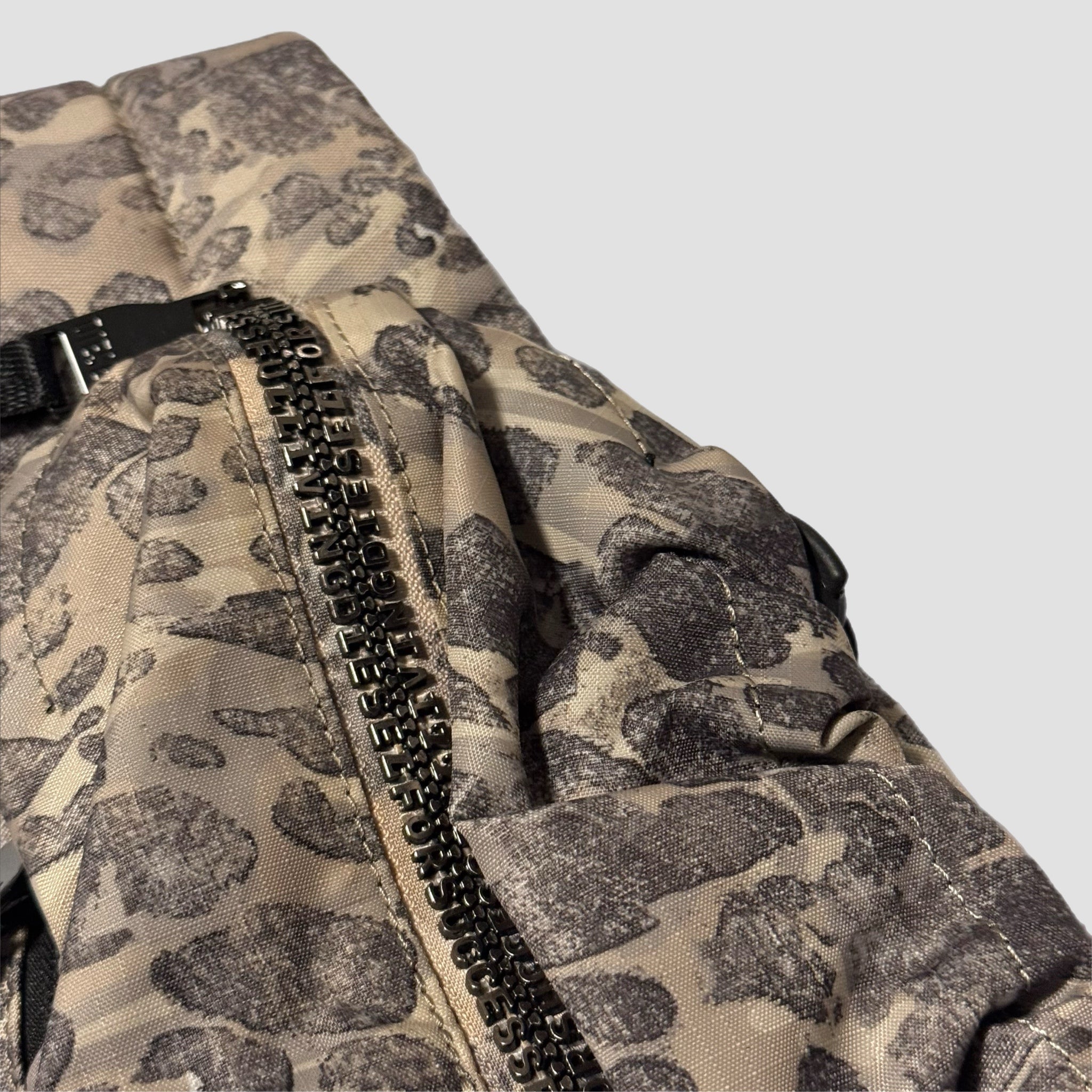 Diesel Zip-D Sling Backpack Incense Grey