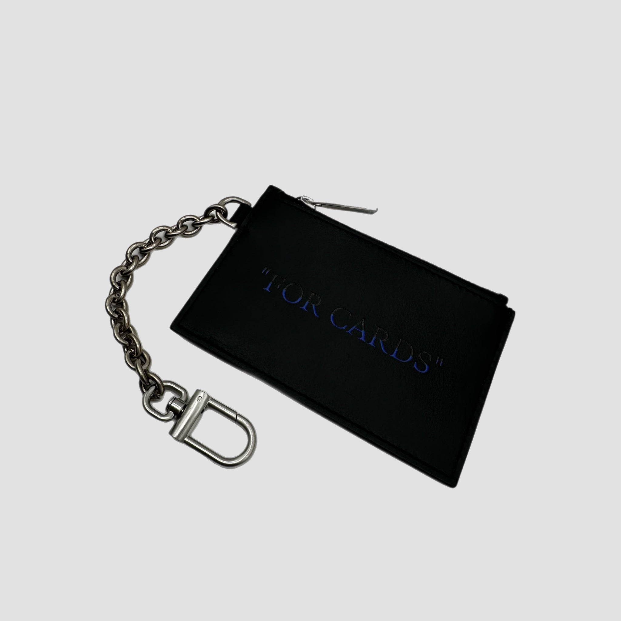 Off-White Quote Bookish Keyring Card Case Wallet