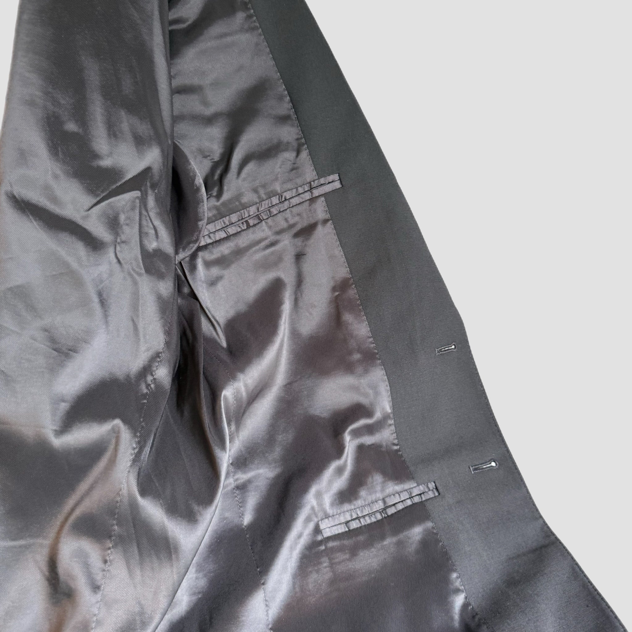 D&G Black Slim Fit Three Piece Suit