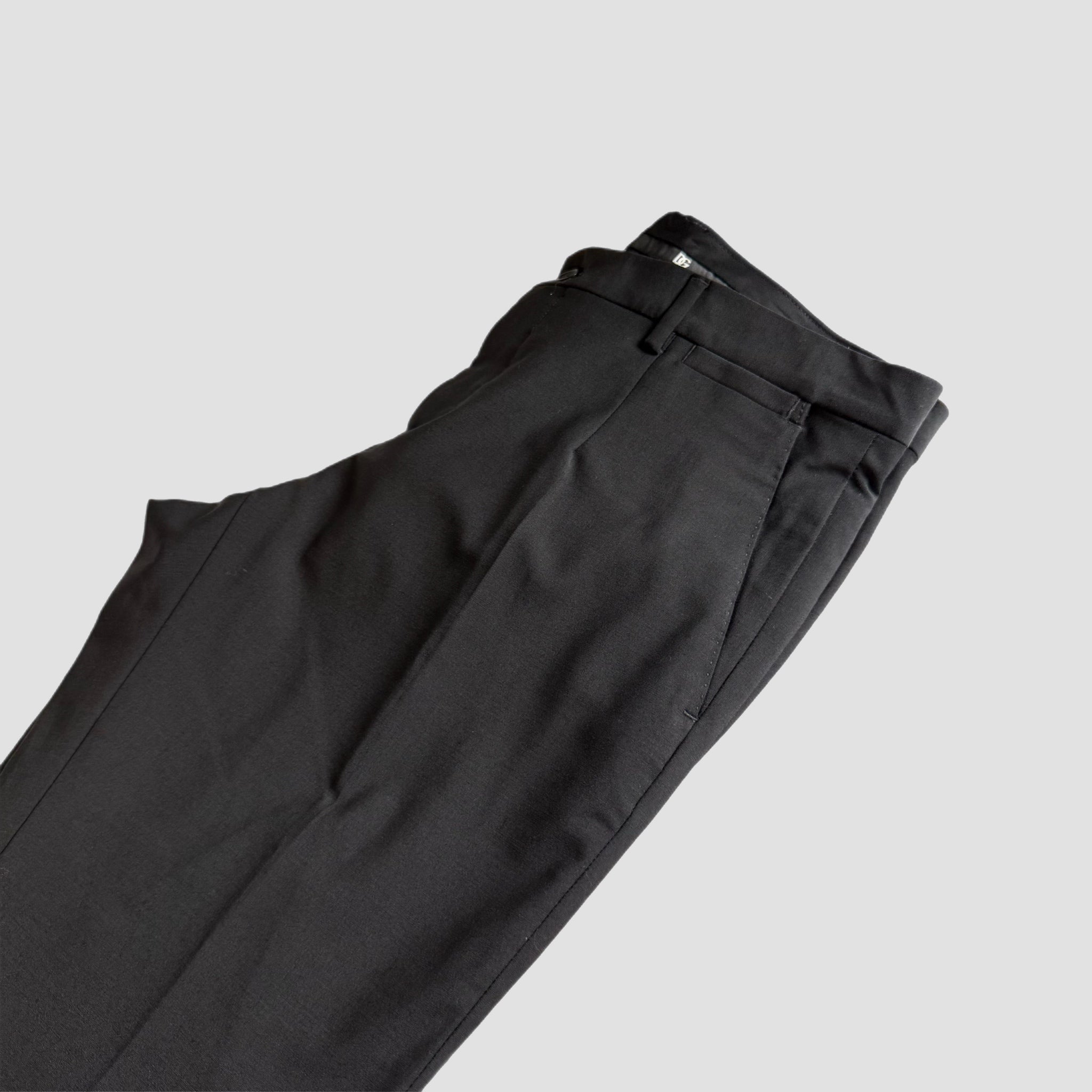 D&G Black Slim Fit Three Piece Suit