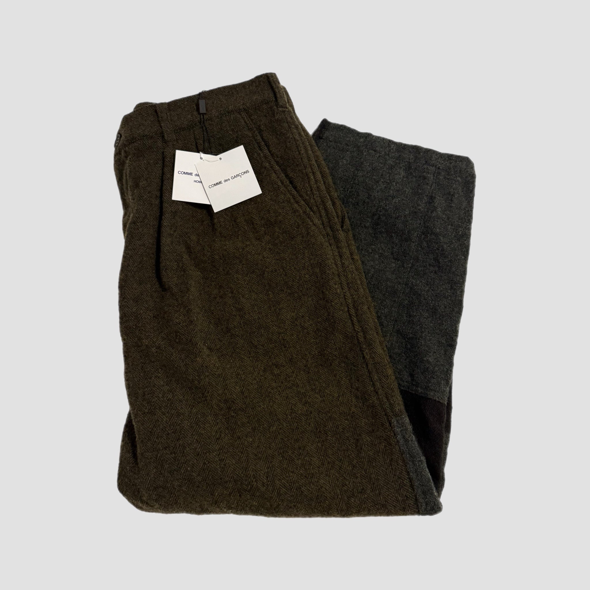 CDG Comme Des Garcons Homme Wool Trousers